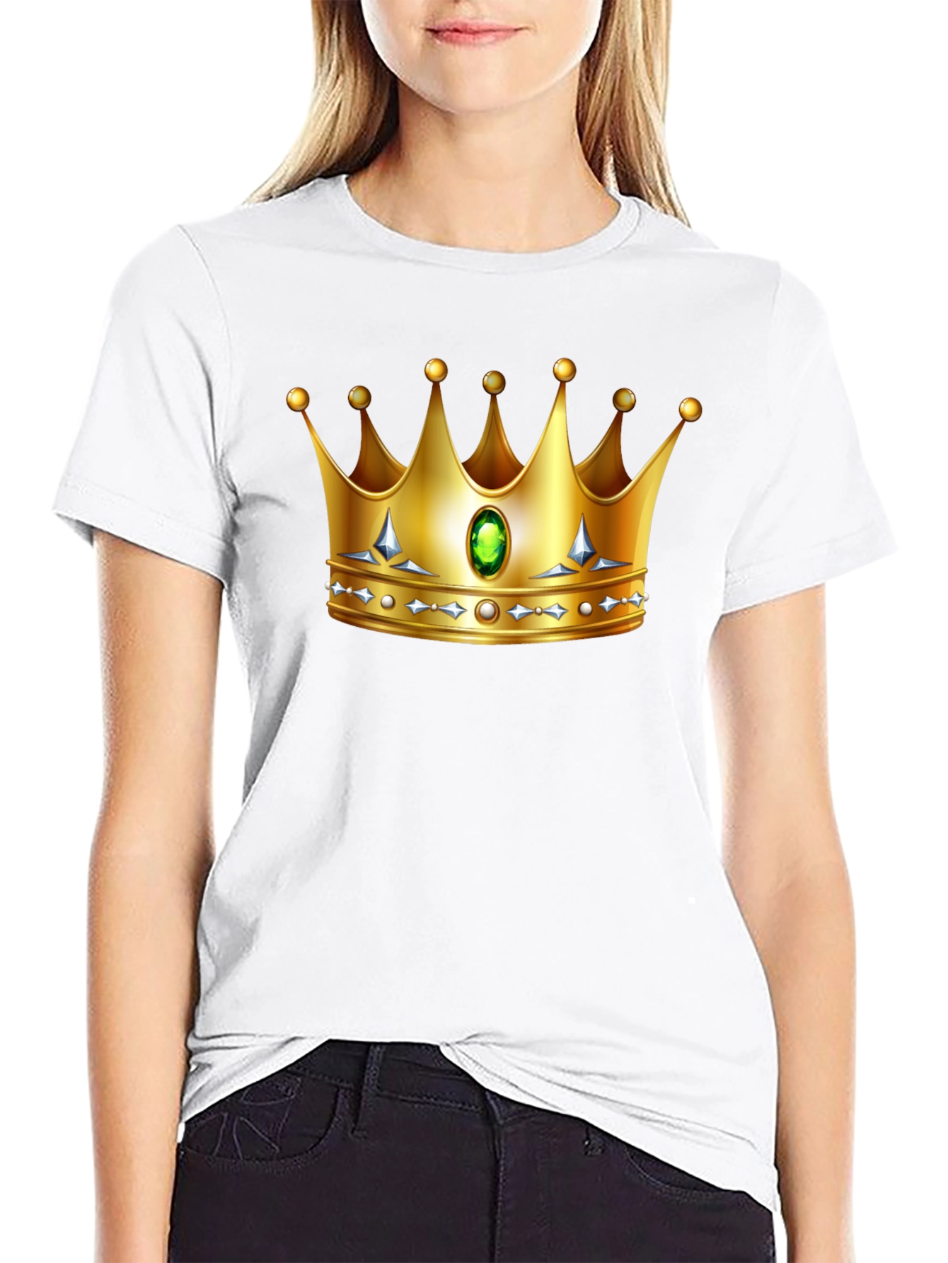Golden Crown Graphic Tee - King/Queen Style