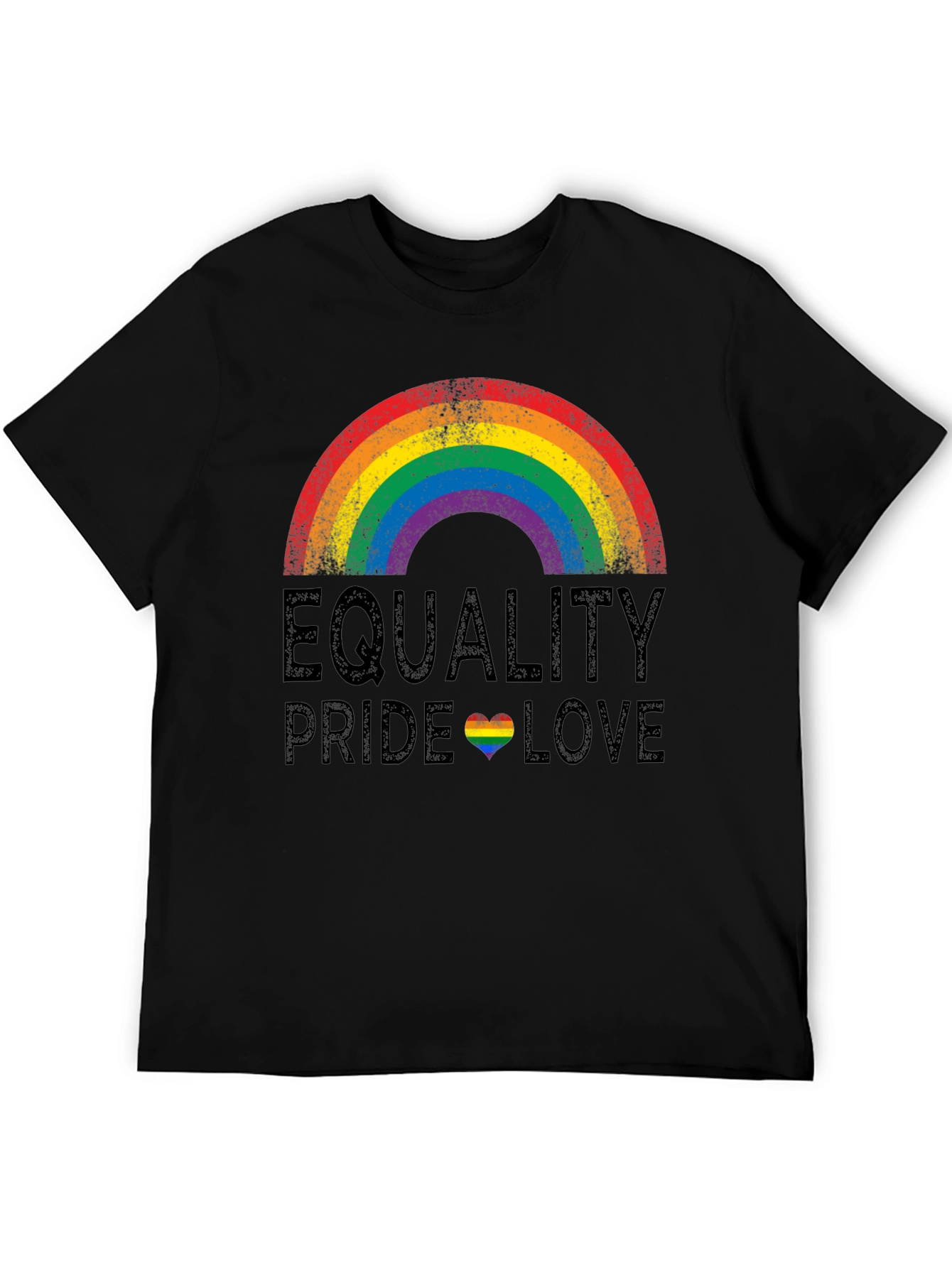 Equality Pride Love Rainbow Graphic Tee