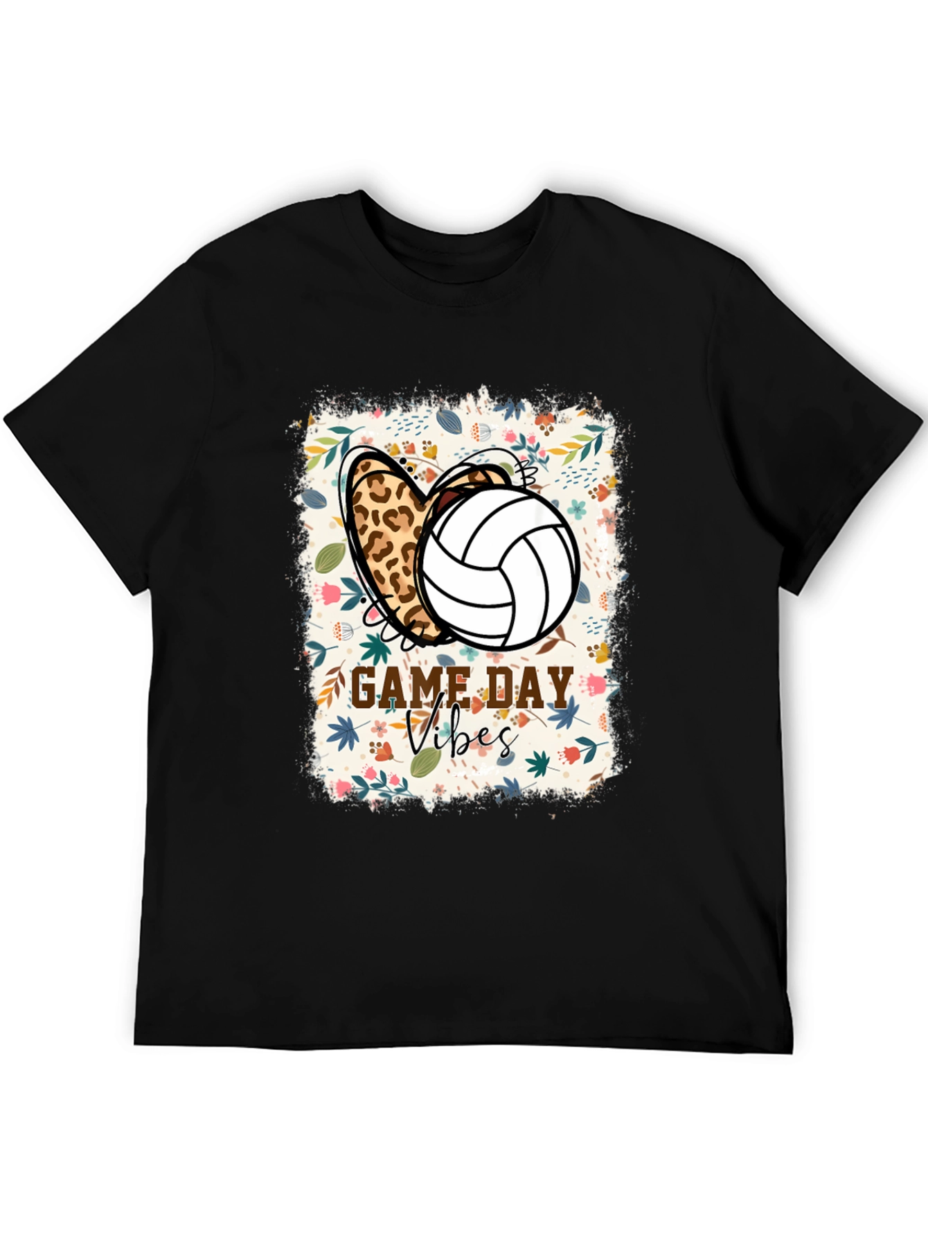 Game Day Vibes Volleyball Graphic Tee