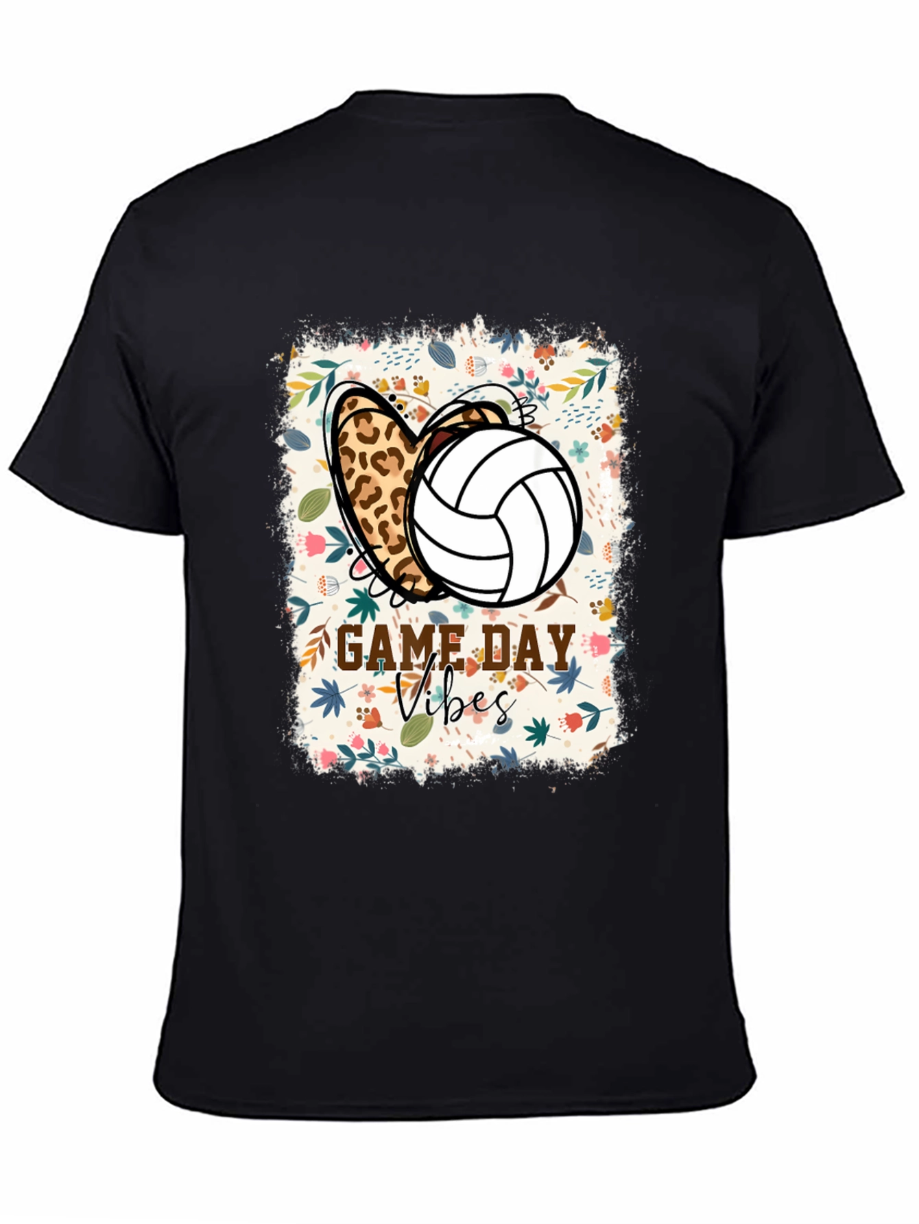 Game Day Vibes Volleyball Graphic Tee