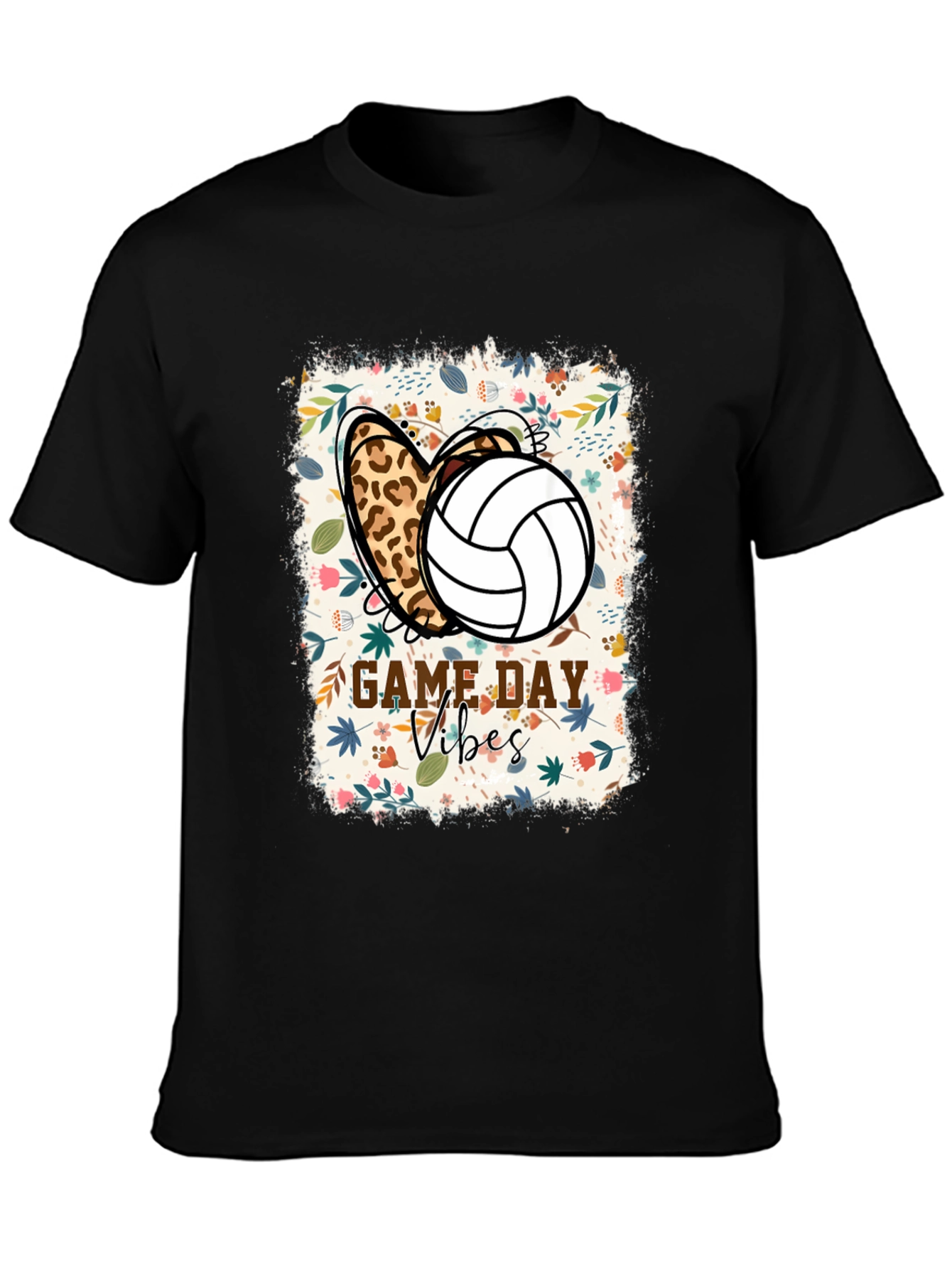 Game Day Vibes Volleyball Graphic Tee