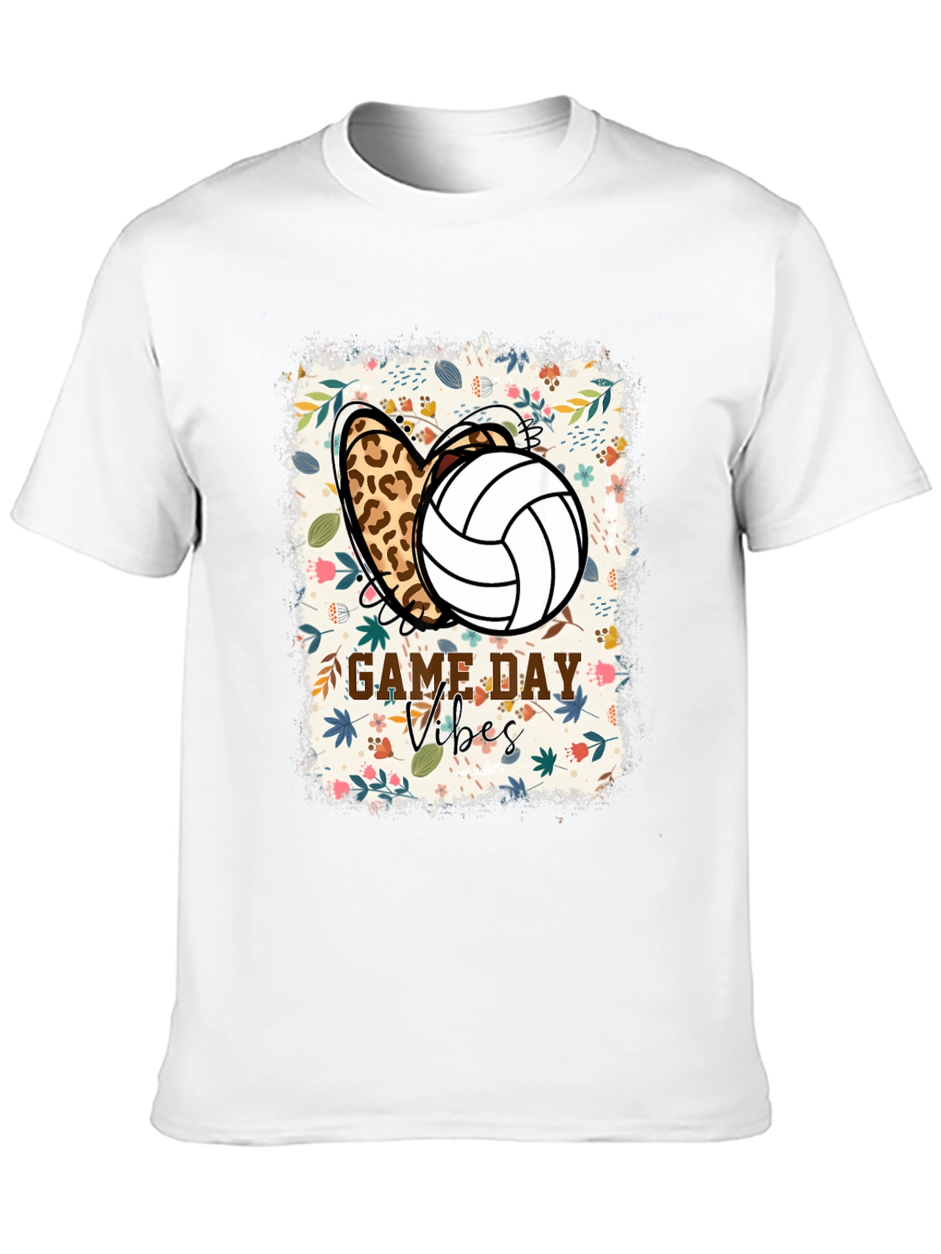 Game Day Vibes Volleyball Graphic Tee