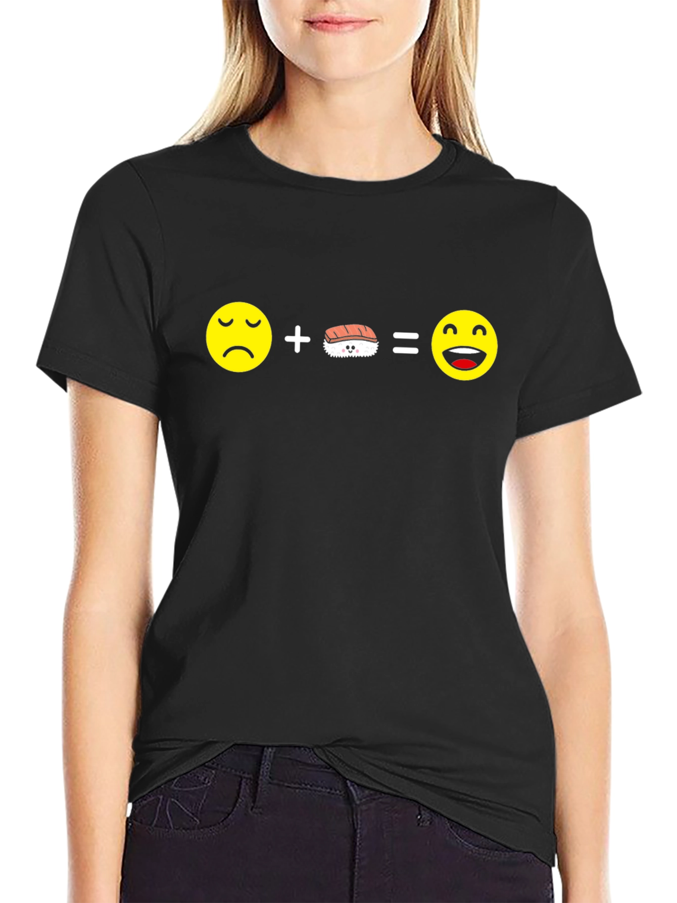 Sushi Makes Me Happy T-Shirt