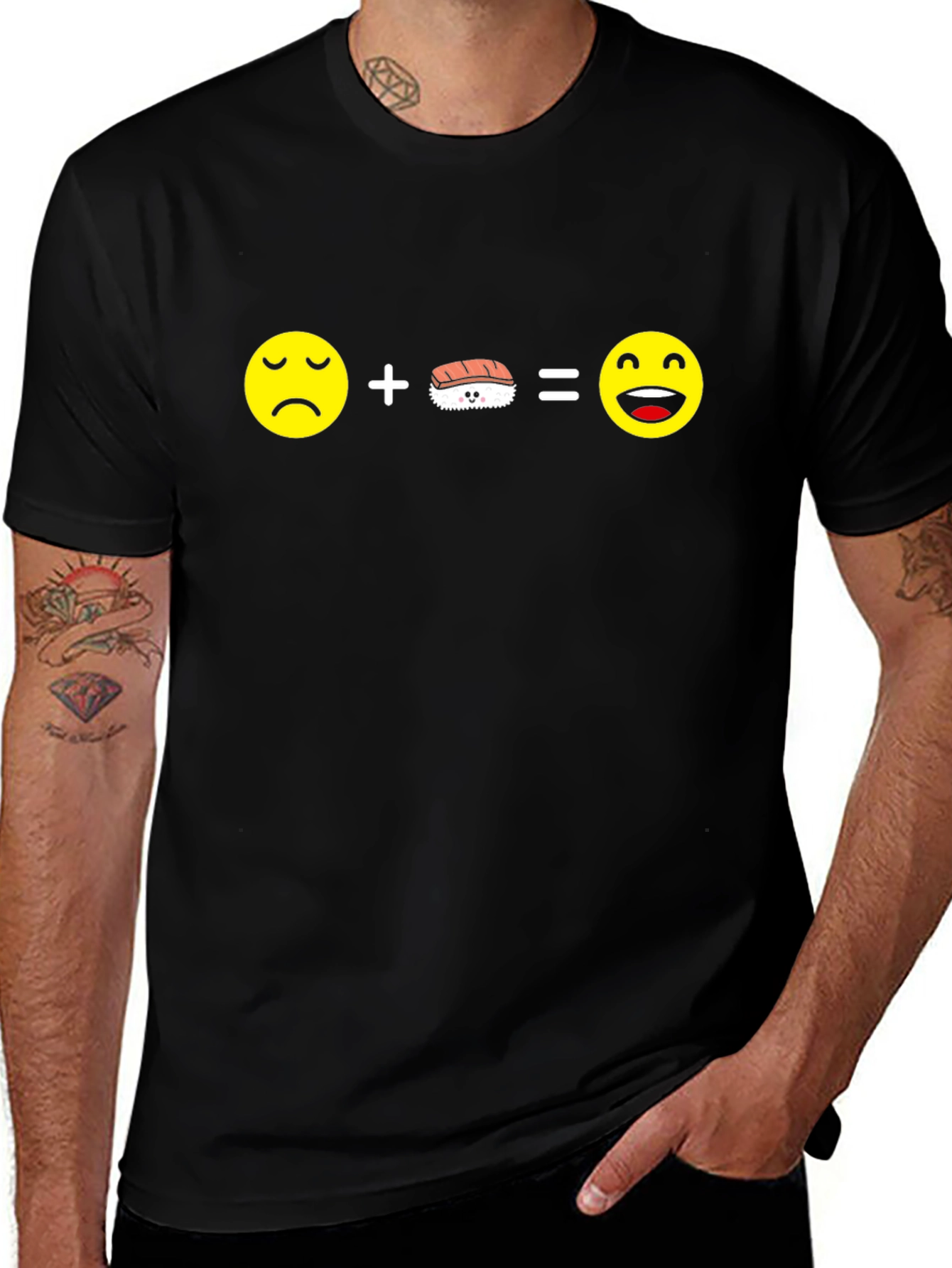 Sushi Makes Me Happy T-Shirt
