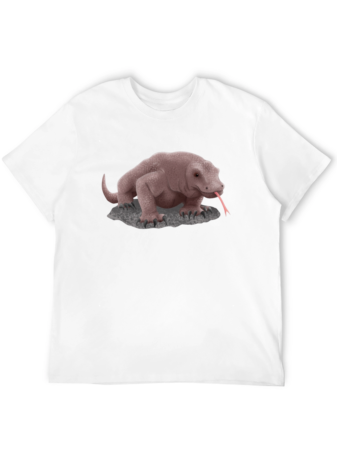 Komodo Dragon Graphic Tee - Unique Animal Design