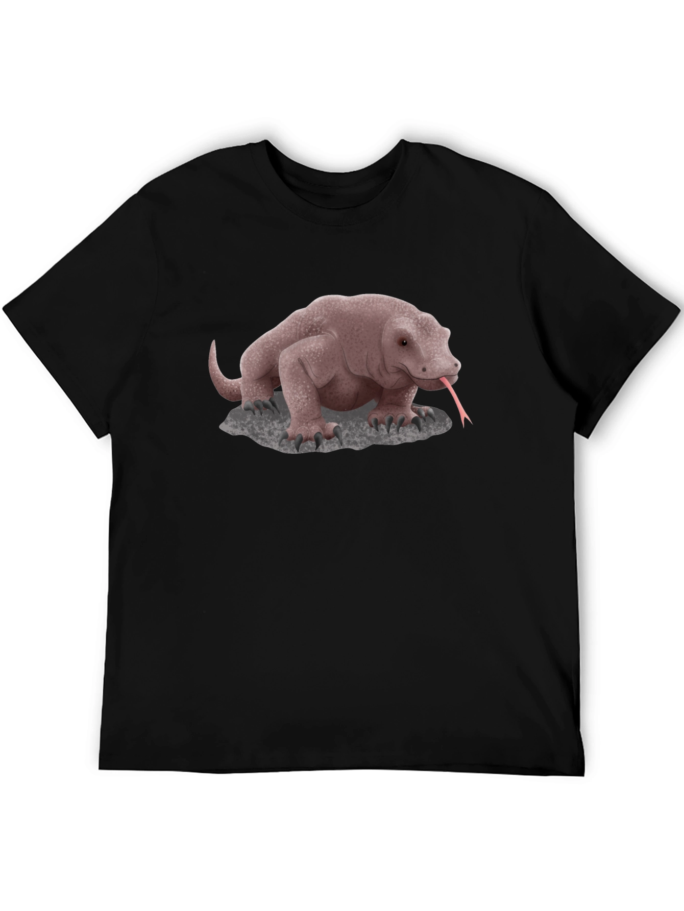 Komodo Dragon Graphic Tee - Unique Animal Design