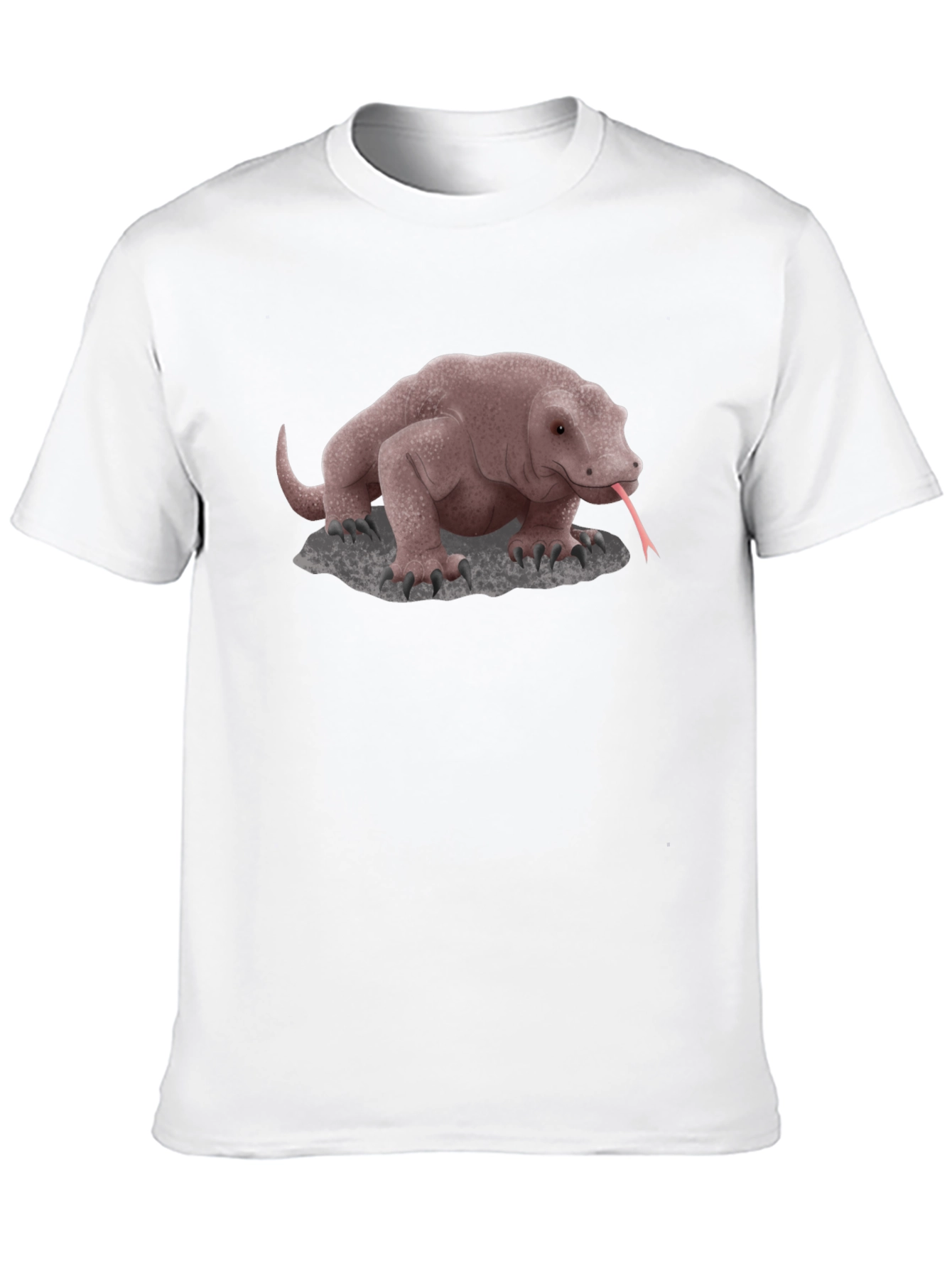 Komodo Dragon Graphic Tee - Unique Animal Design
