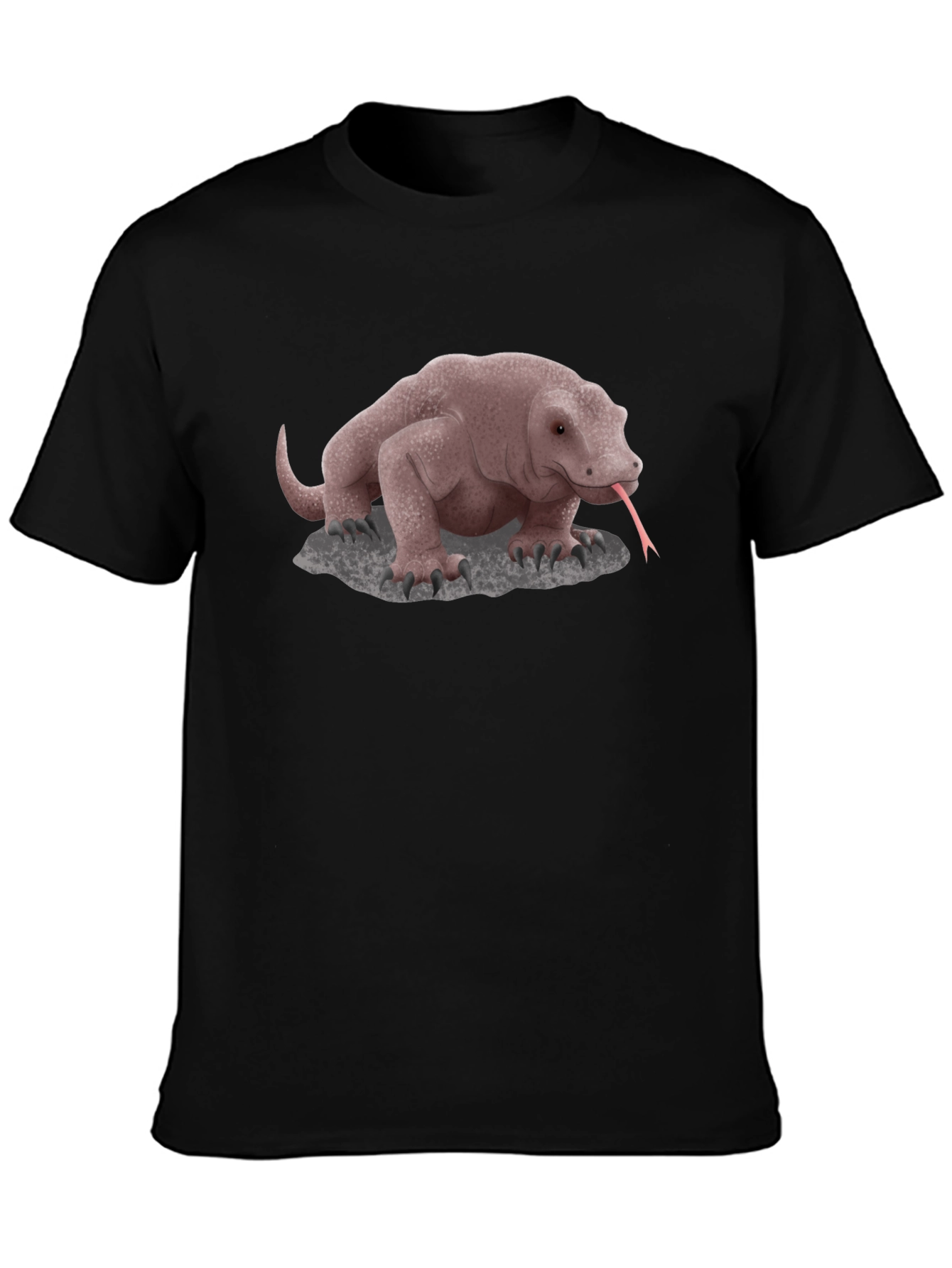 Komodo Dragon Graphic Tee - Unique Animal Design