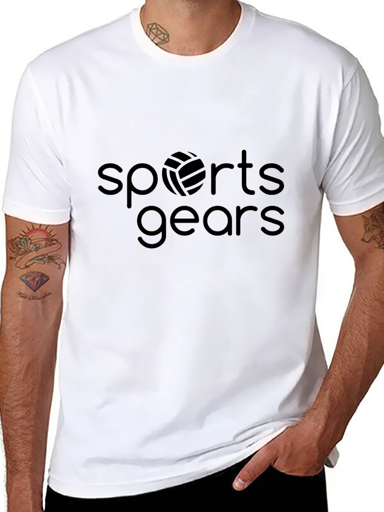 Sports Gears Graphic T-Shirt