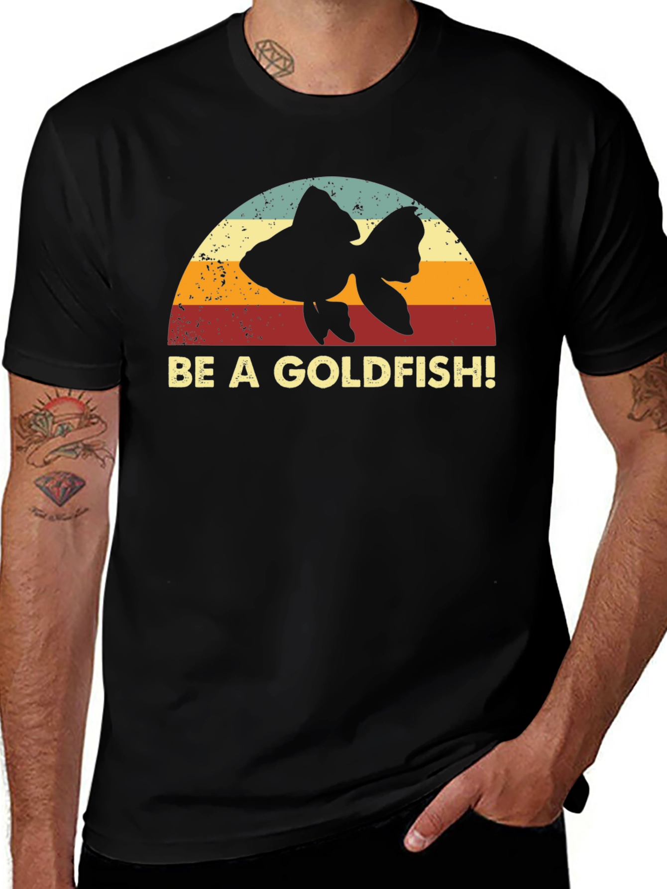 Be A Goldfish Graphic Tee