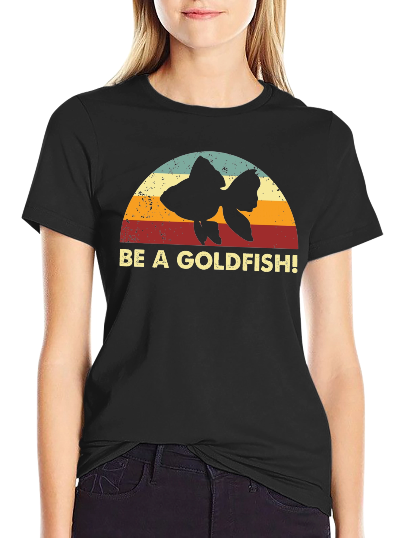 Be A Goldfish Graphic Tee