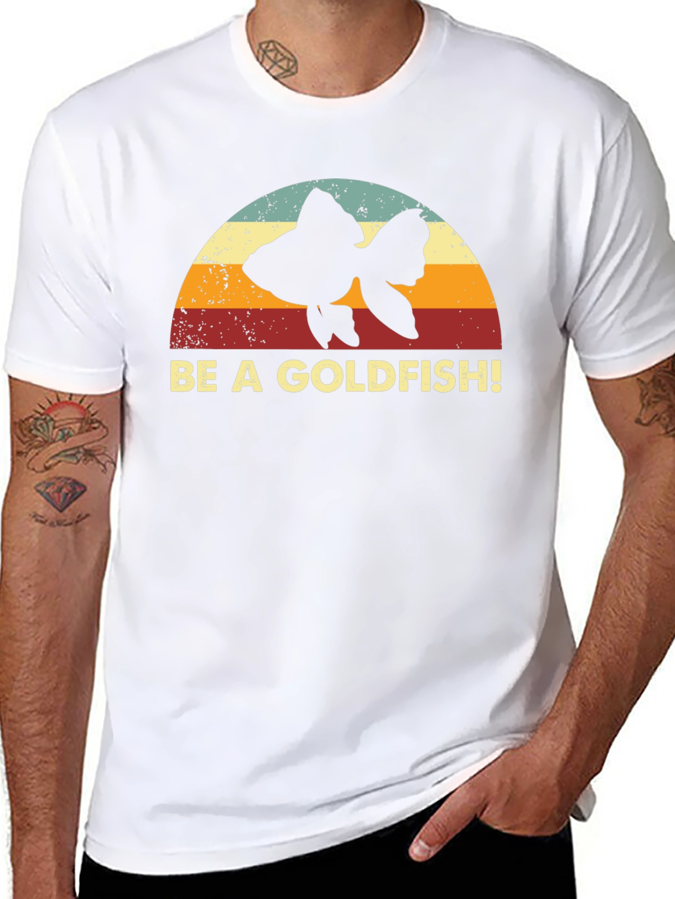 Be A Goldfish Graphic Tee
