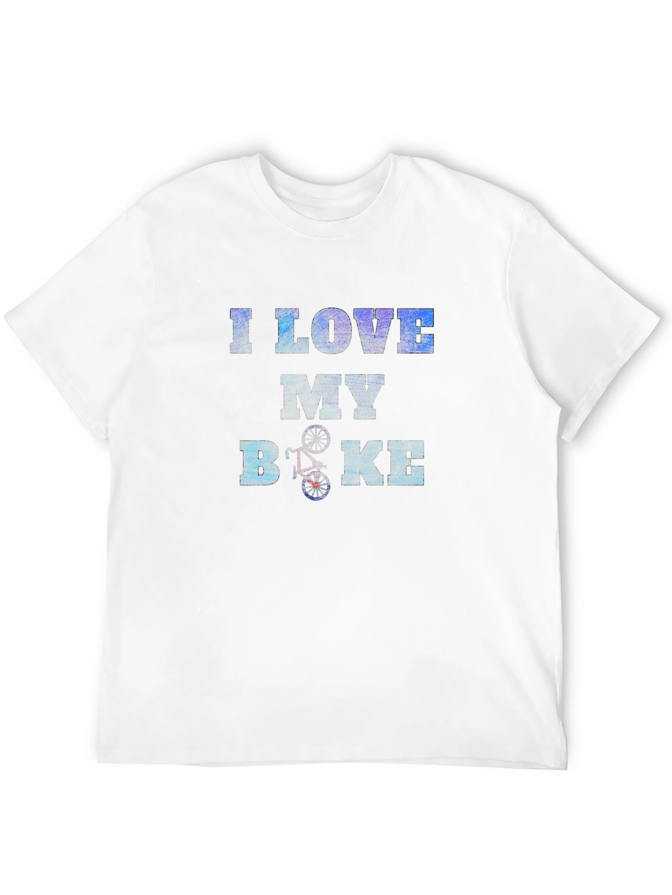 I Love My Bike Graphic Tee - Black