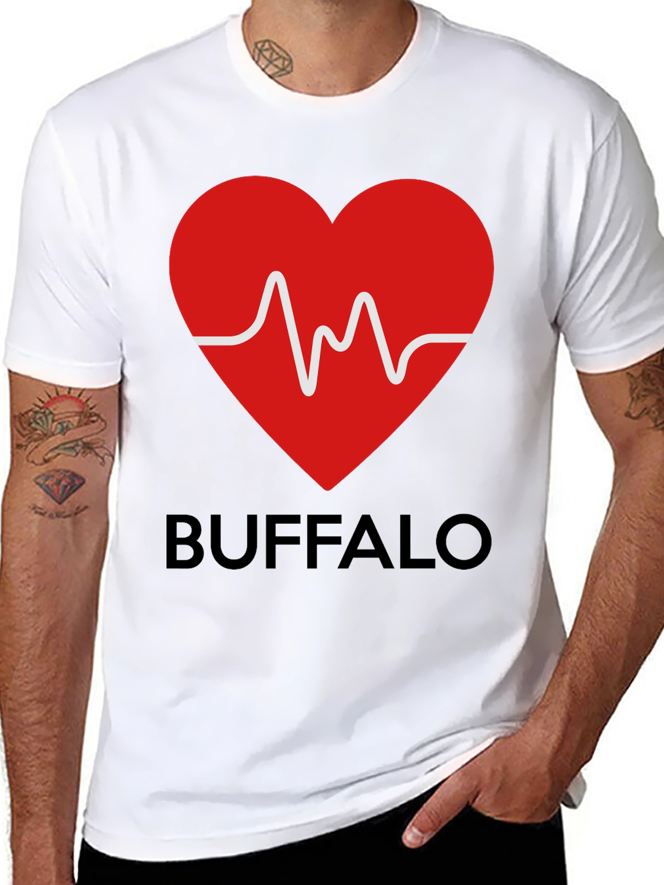 Buffalo Heartbeat T-Shirt