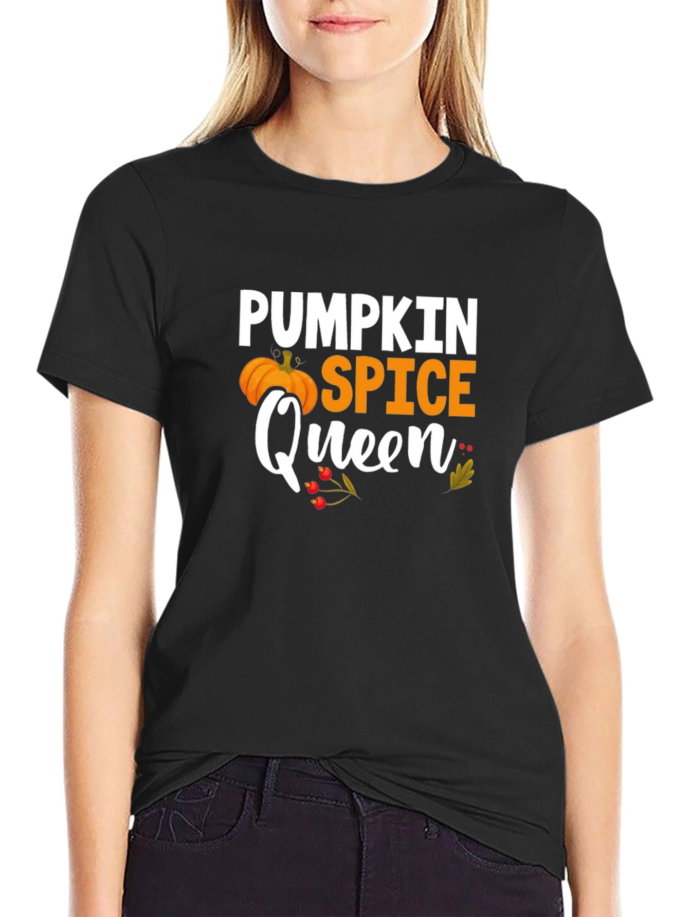 Pumpkin Spice Queen T-Shirt - Fall Apparel