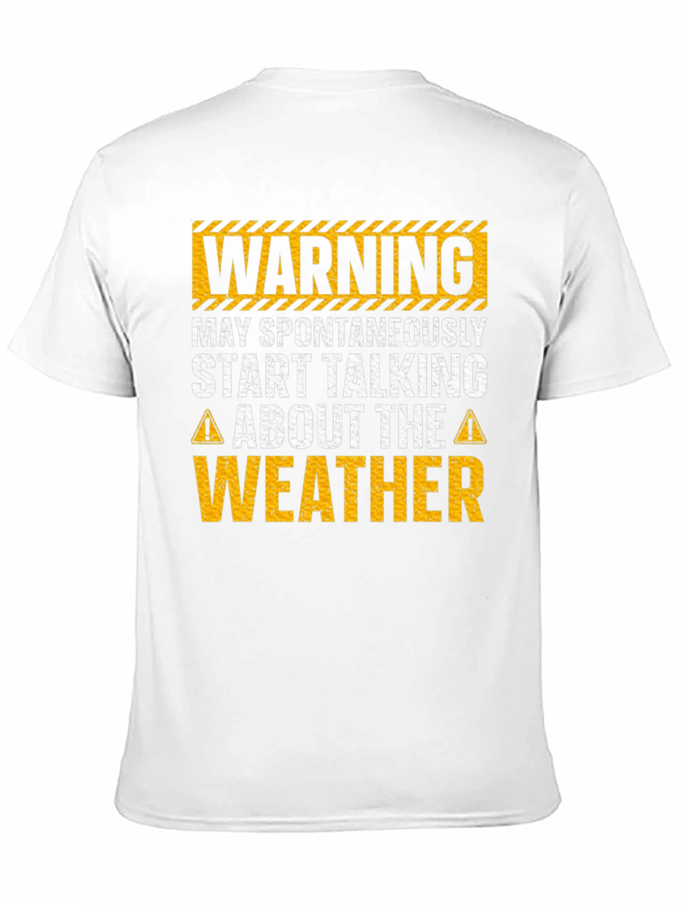 Warning May Spontaneously Talk Weather T-Shirt