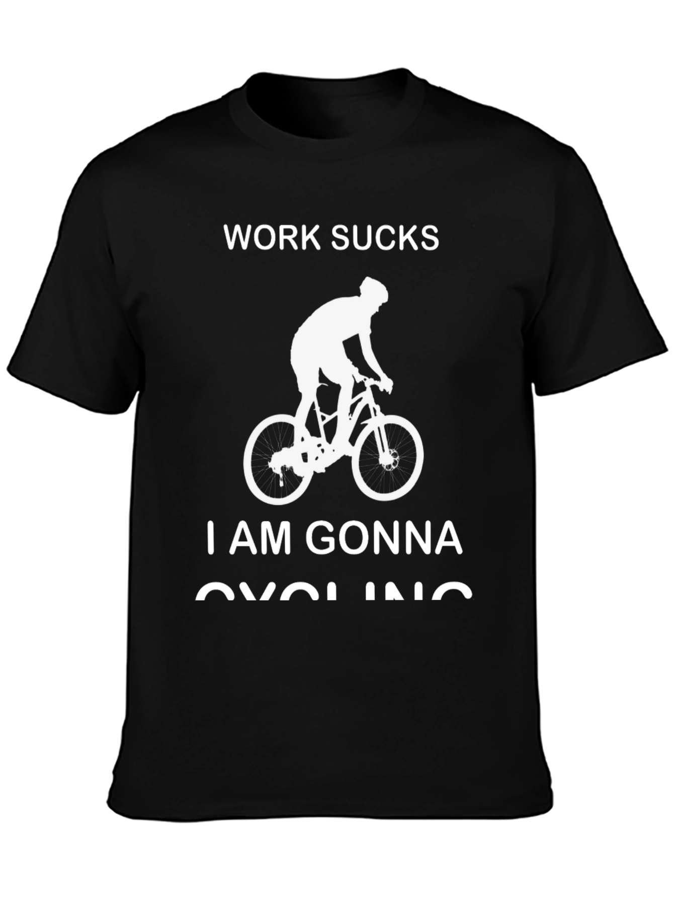 Work Sucks Cycling T-Shirt