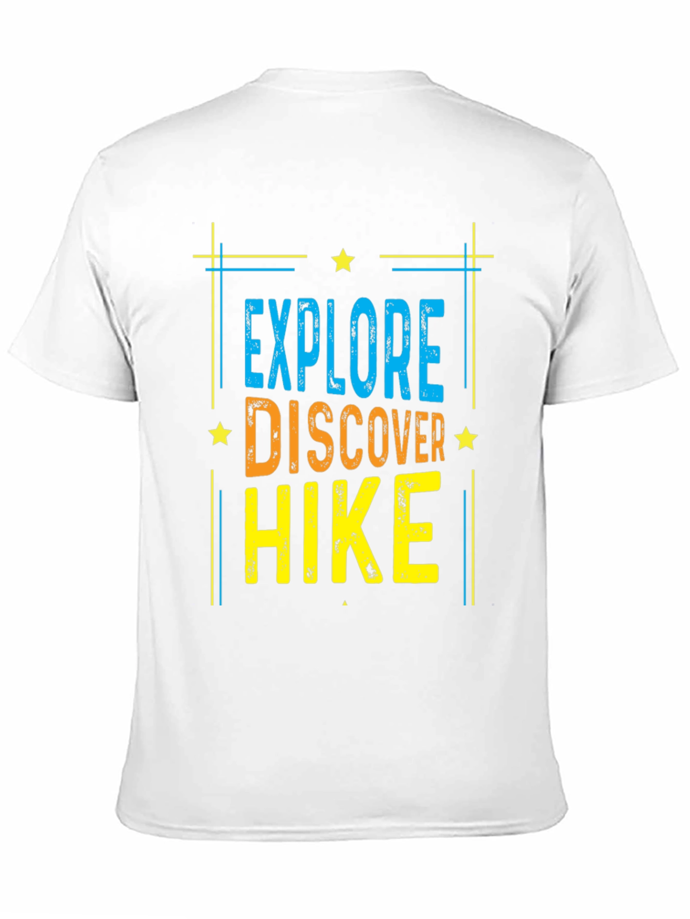 Explore Discover Hike Black T-Shirt