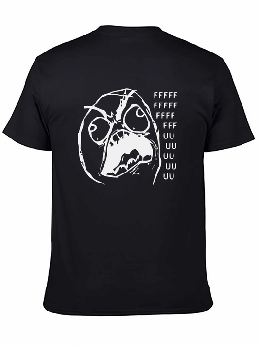Rage Face T-Shirt - Classic Meme Tee