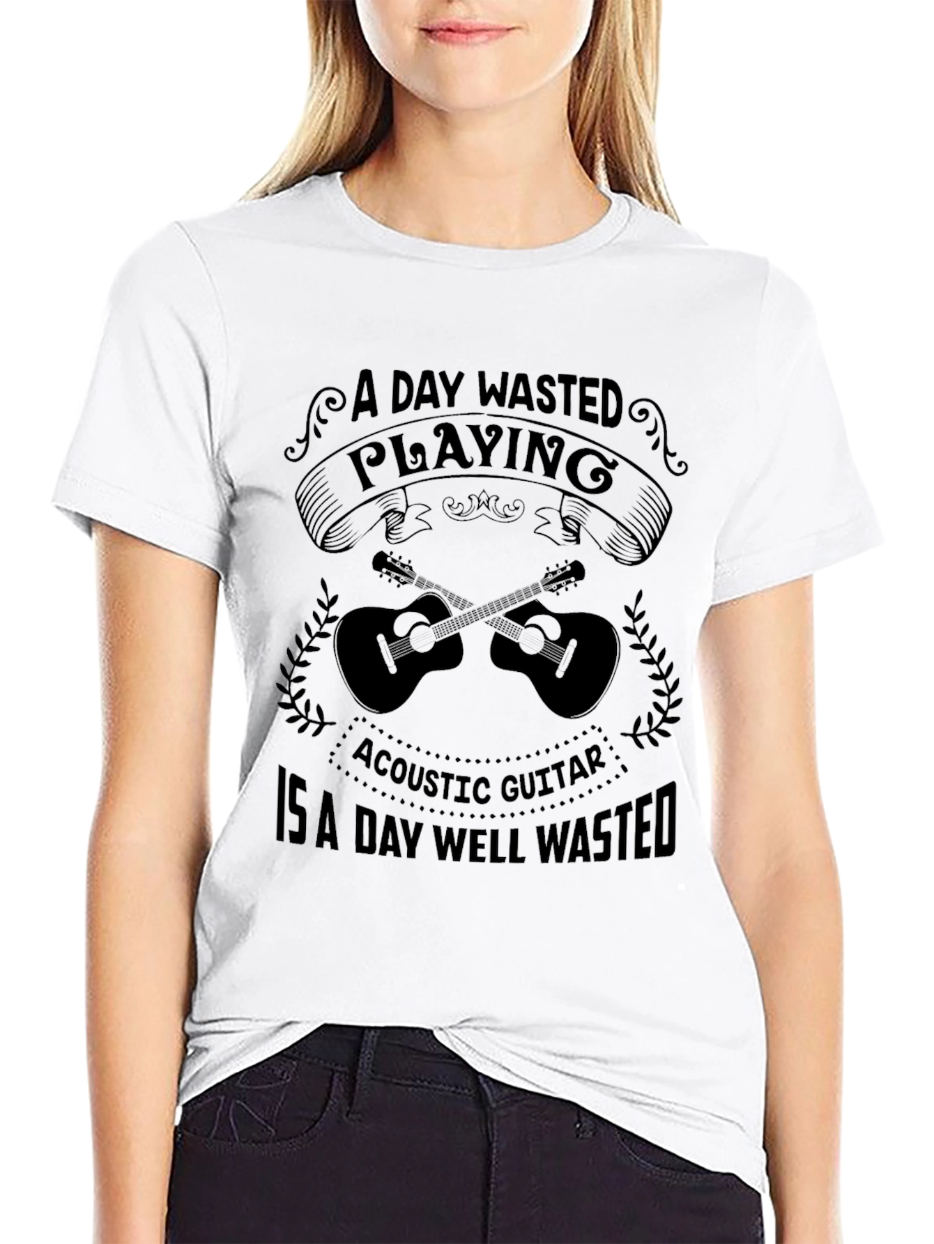 A Day Wasted Playing Guitar T-Shirt