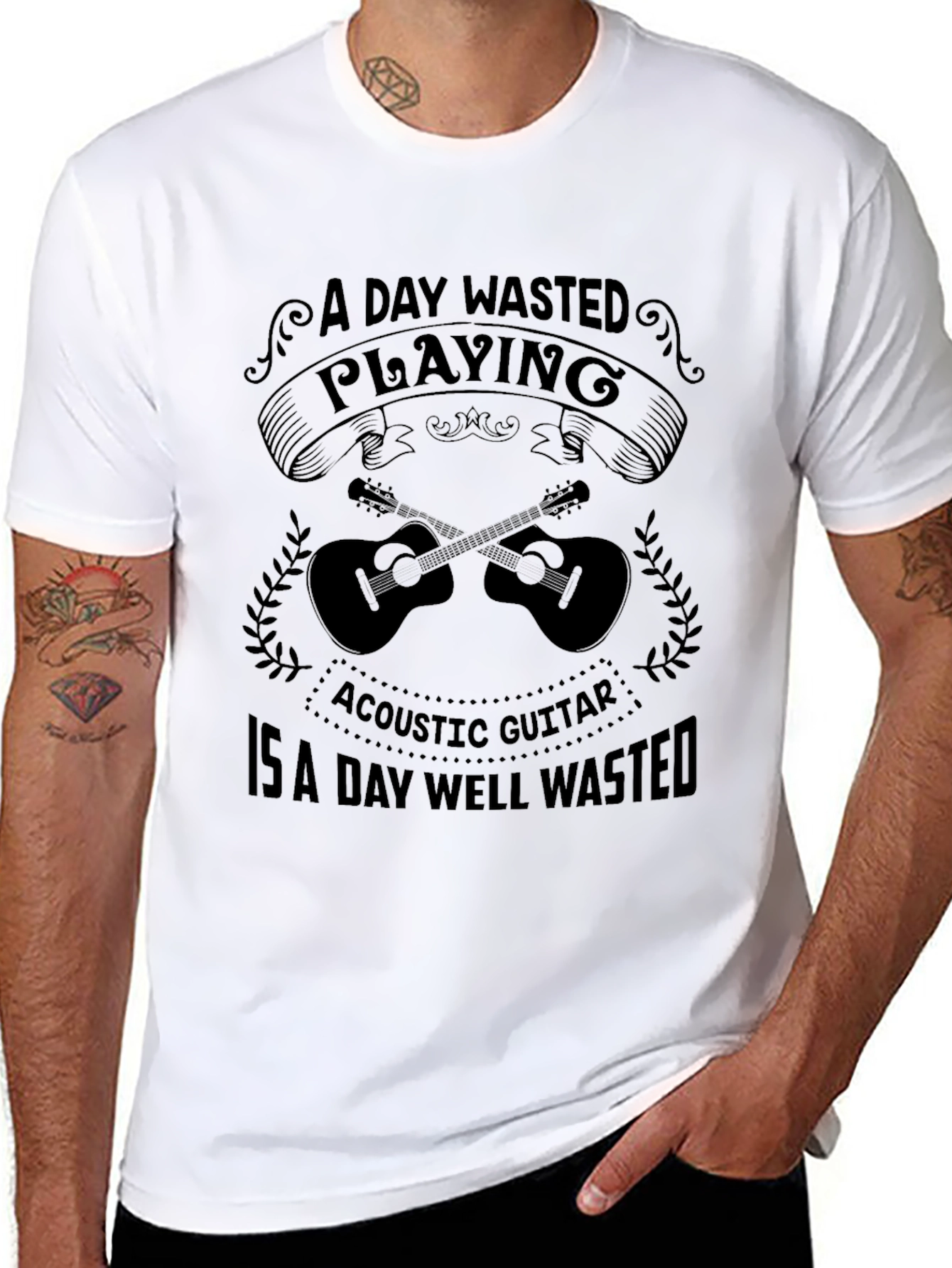 A Day Wasted Playing Guitar T-Shirt