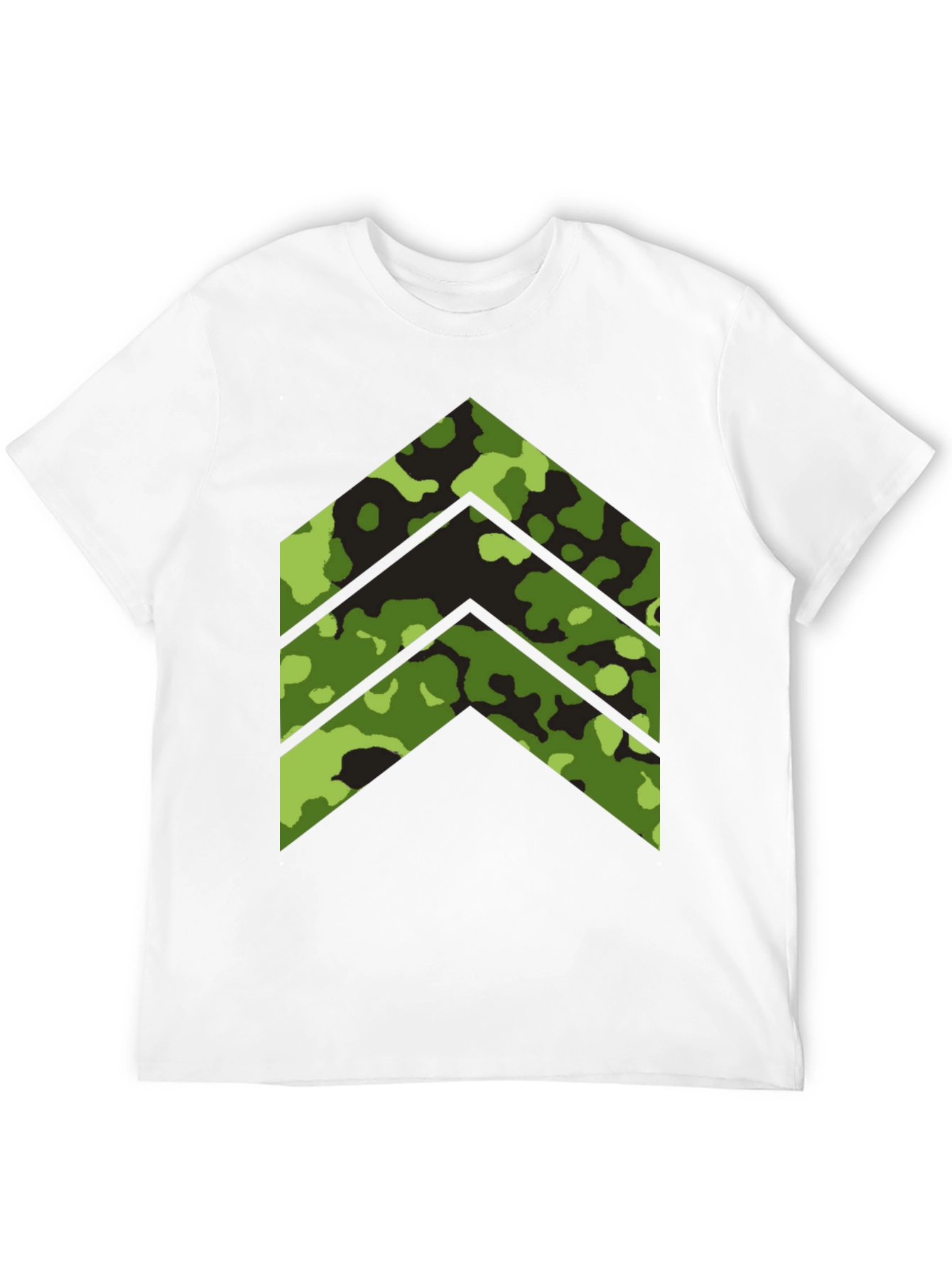 Camo Arrow Graphic Tee - Stylish Menswear