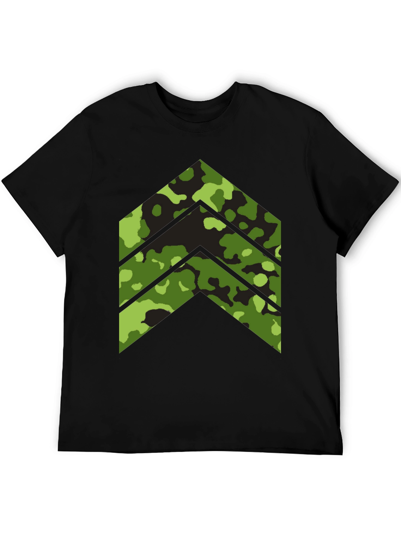 Camo Arrow Graphic Tee - Stylish Menswear