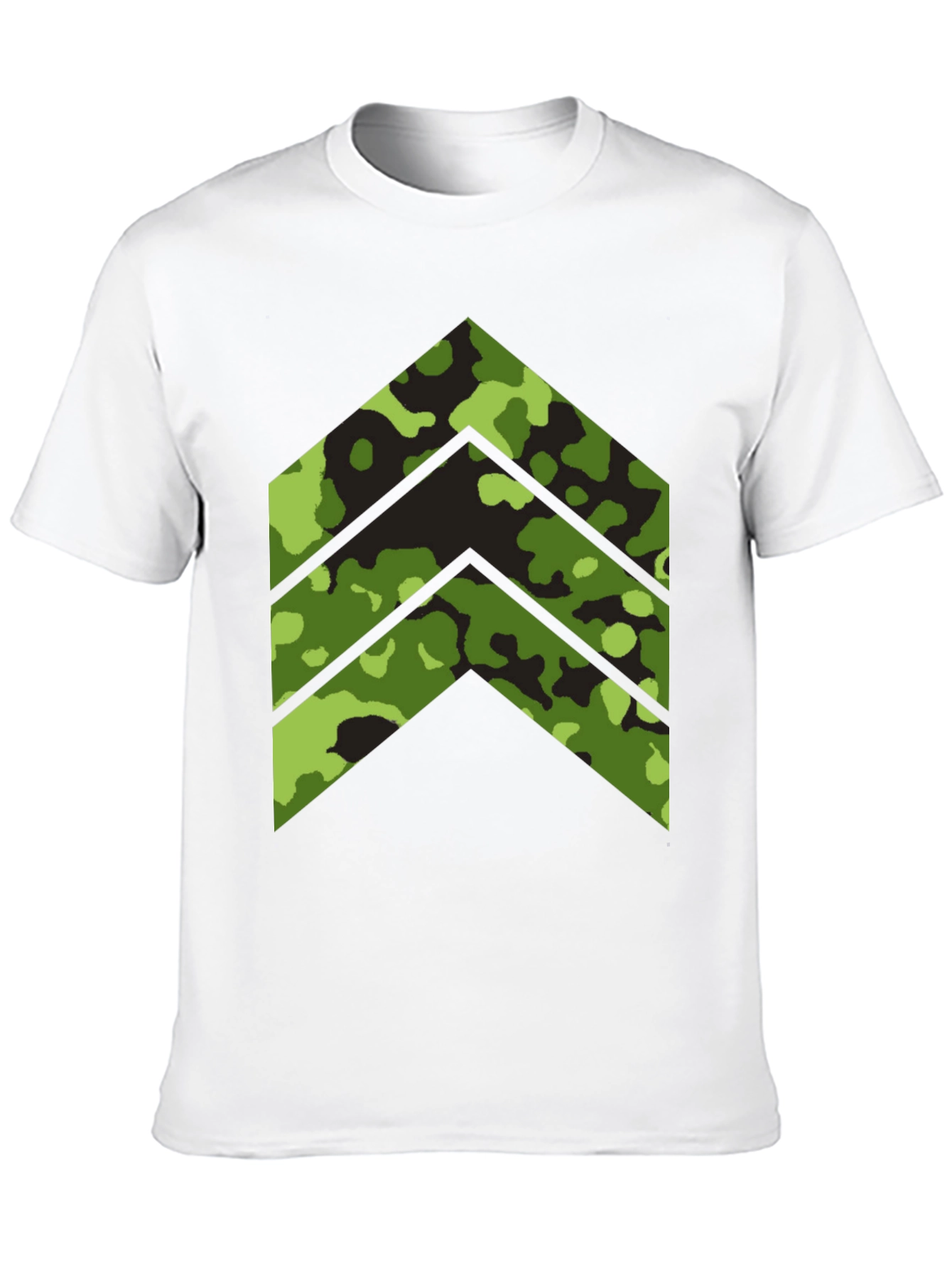 Camo Arrow Graphic Tee - Stylish Menswear