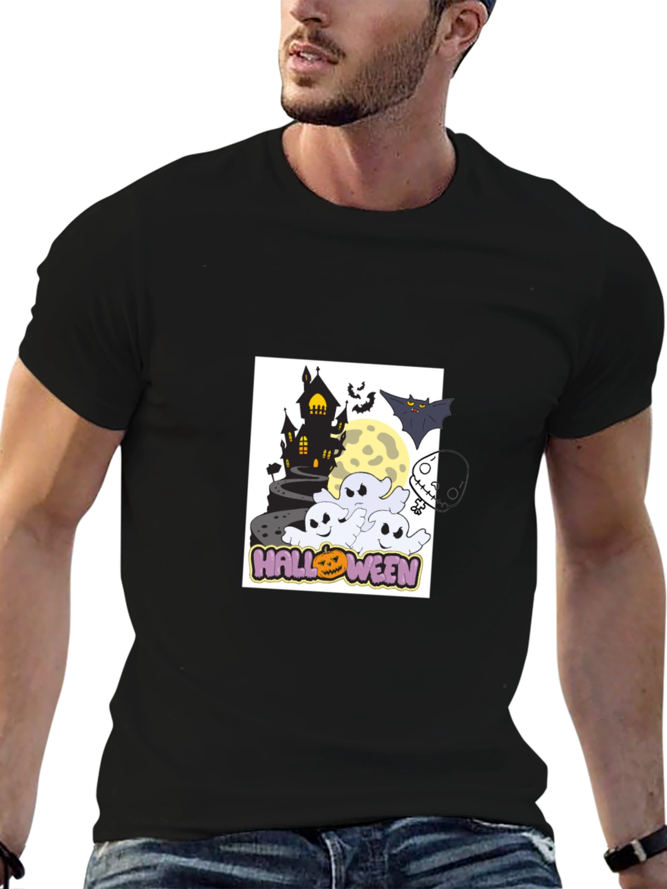 Spooky Season Black Halloween T-Shirt