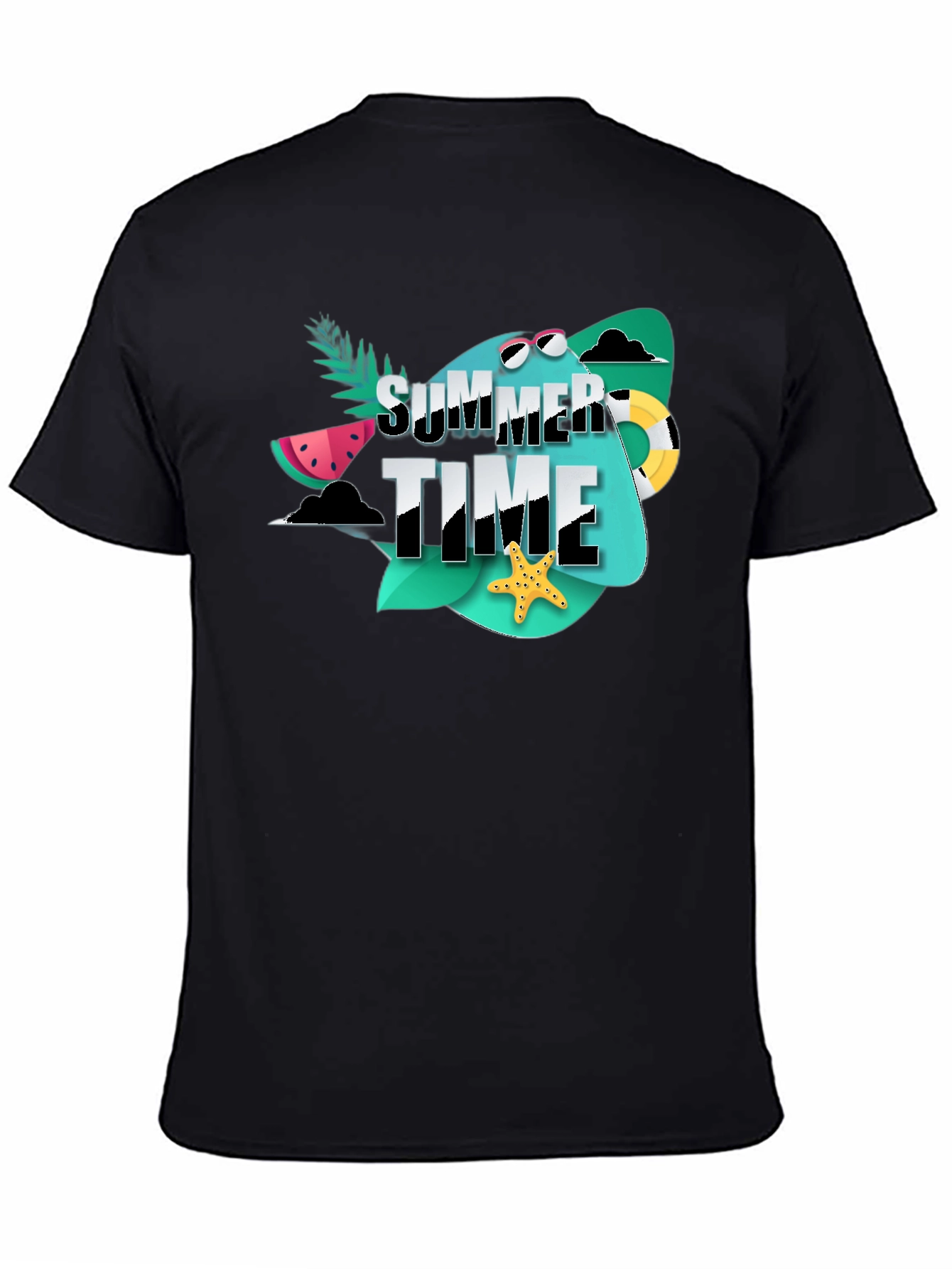 Summer Time Graphic Tee - Beach Vacation Ready