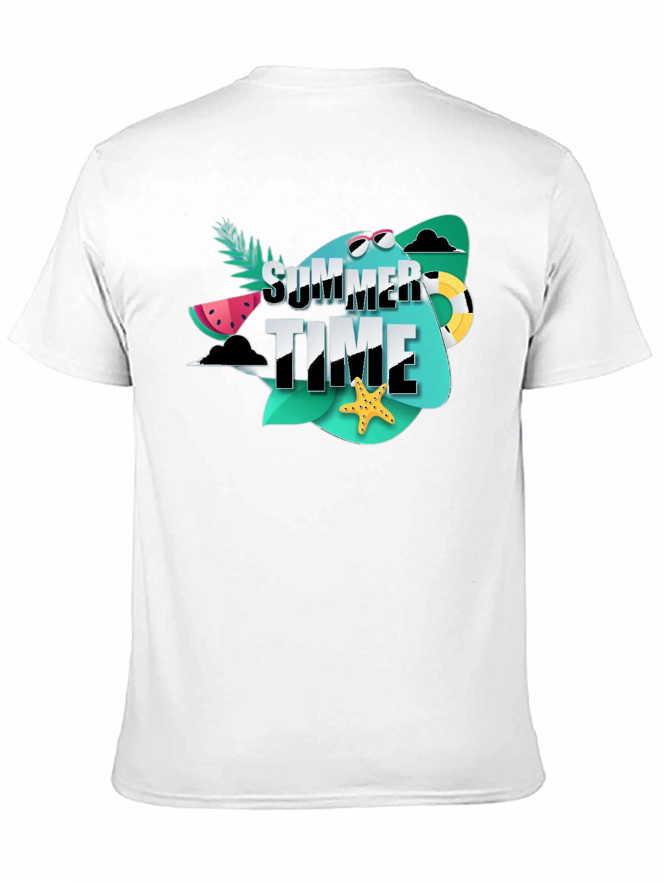 Summer Time Graphic Tee - Beach Vacation Ready