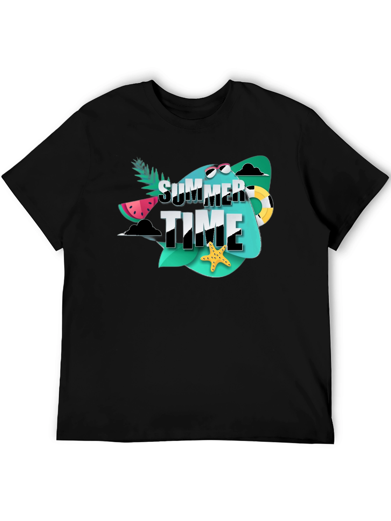 Summer Time Graphic Tee - Beach Vacation Ready