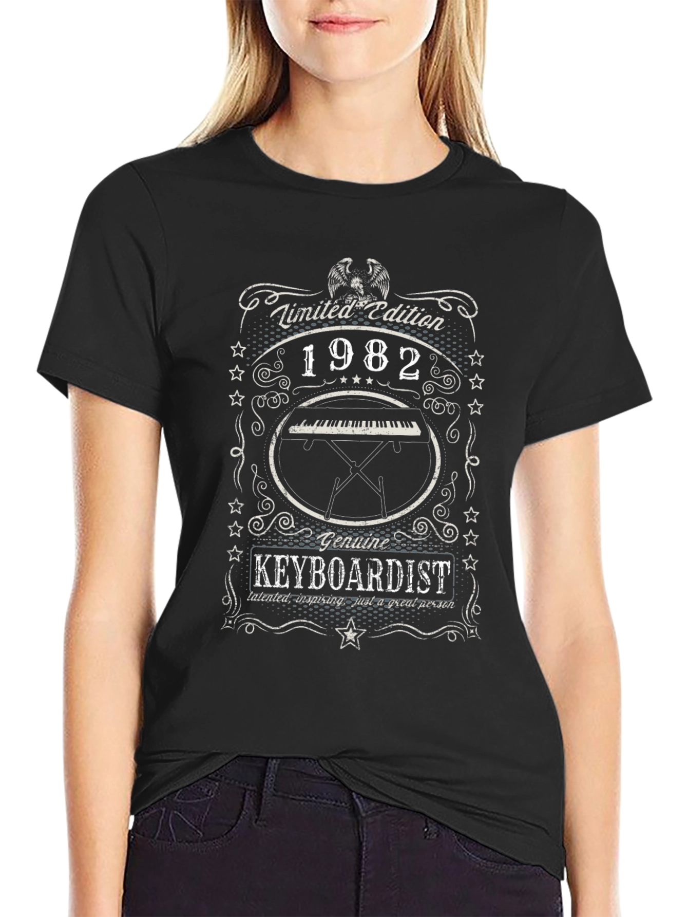 Limited Edition 1982 Keyboardist Graphic Tee