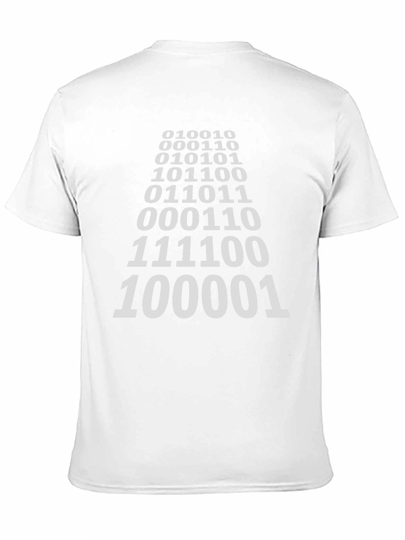 Binary Code Graphic Tee - Geeky Cool
