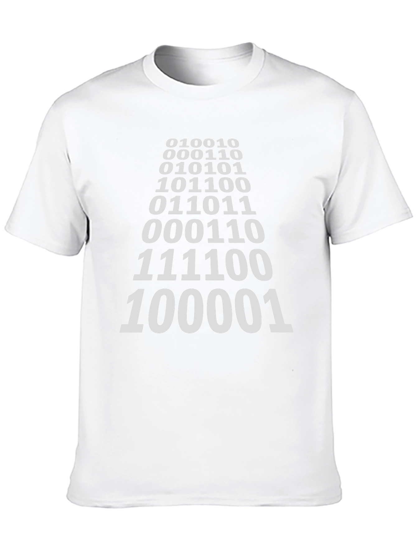 Binary Code Graphic Tee - Geeky Cool