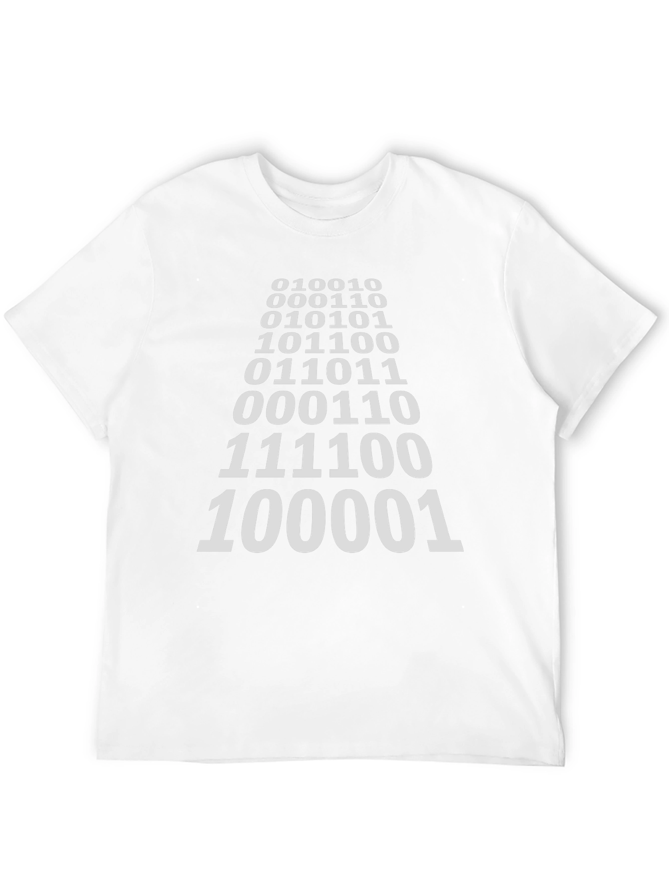 Binary Code Graphic Tee - Geeky Cool