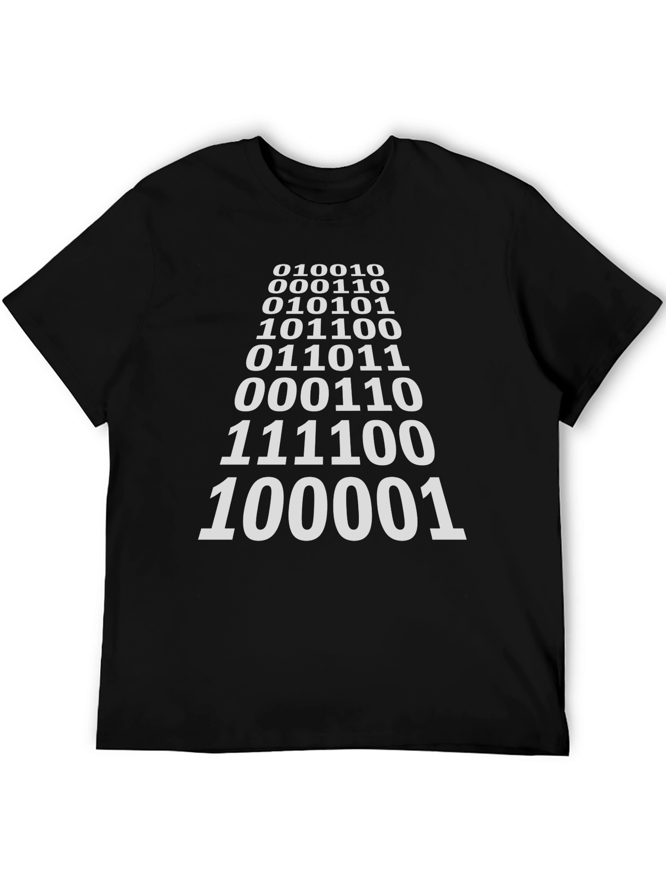 Binary Code Graphic Tee - Geeky Cool