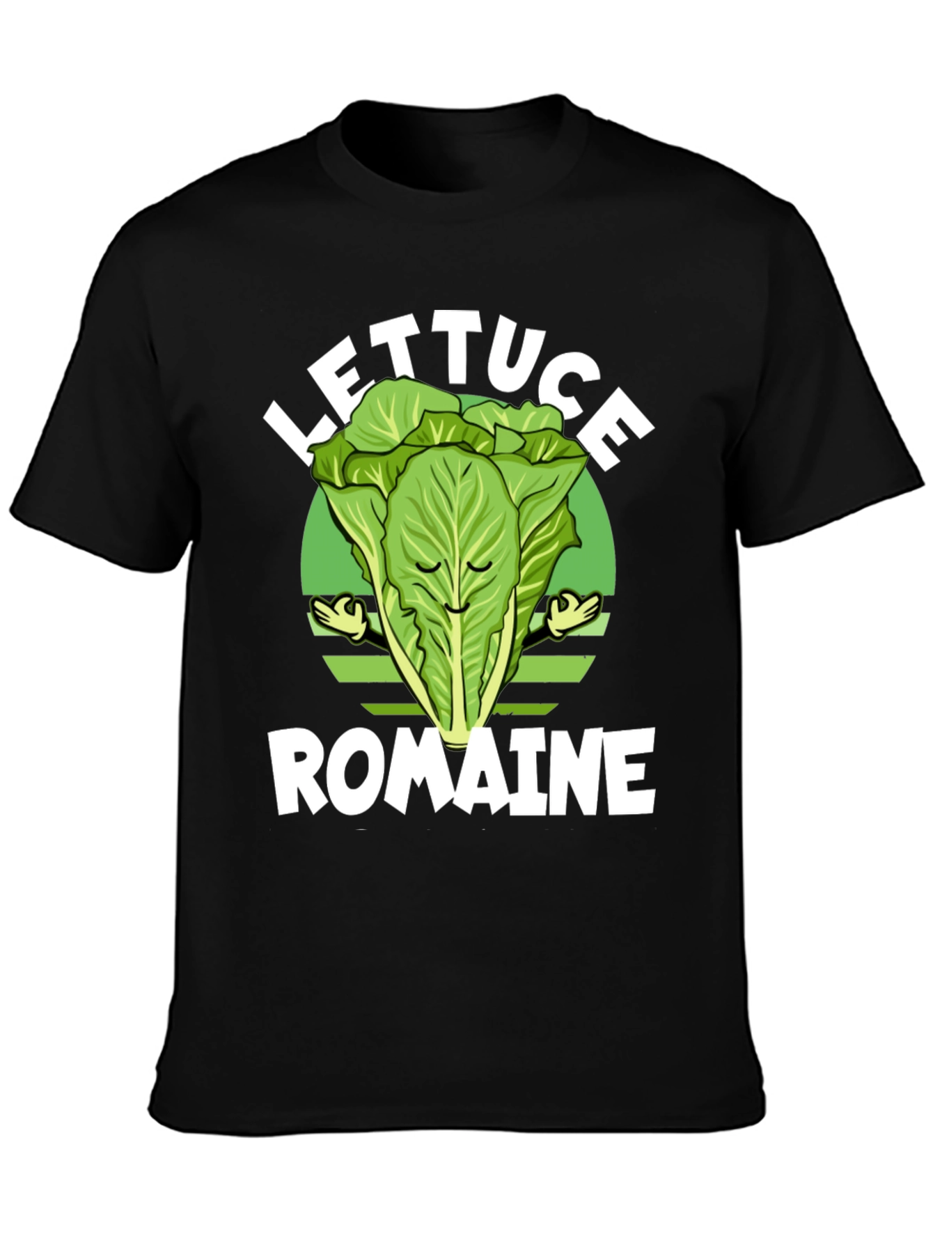 Lettuce Romaine Funny Vegetarian T-Shirt
