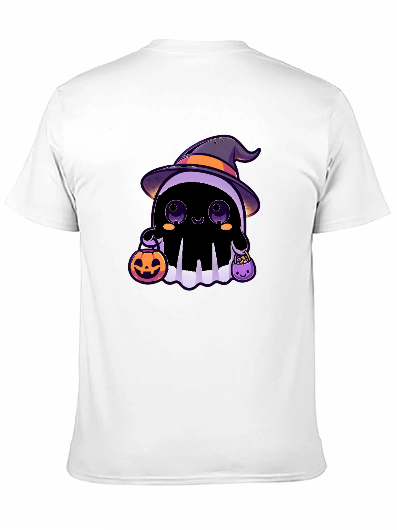 Halloween Ghost T-Shirt - Cute Witch Ghost