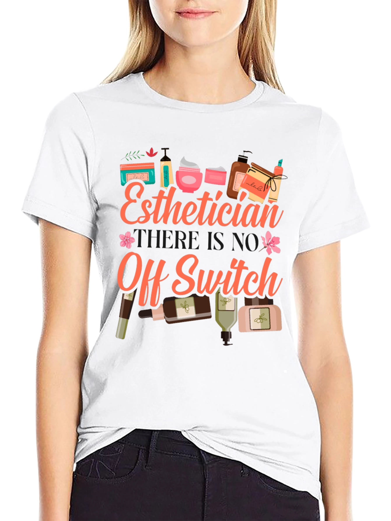 Esthetician T-Shirt: No Off Switch Beauty Pro Tee