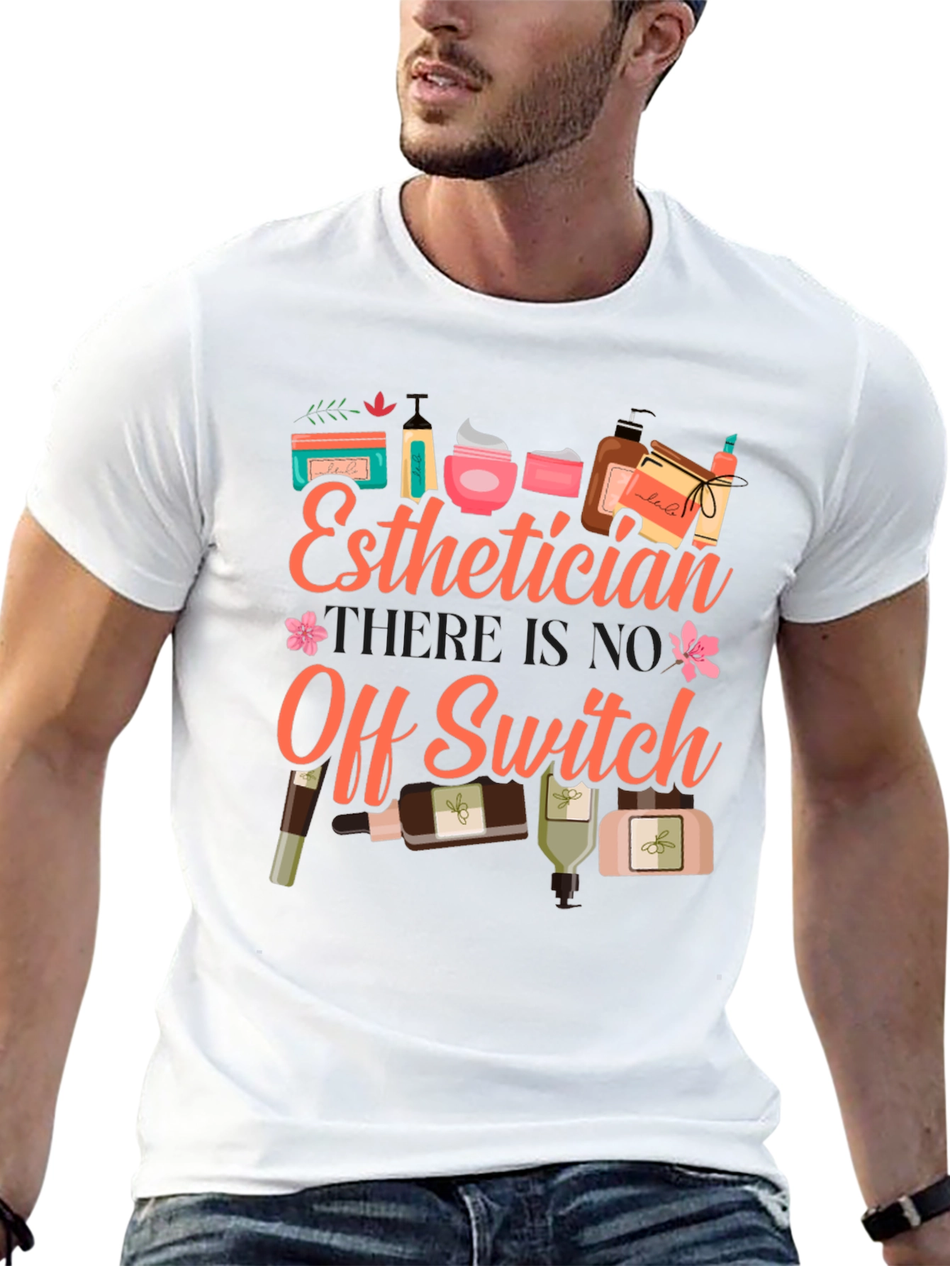 Esthetician T-Shirt: No Off Switch Beauty Pro Tee