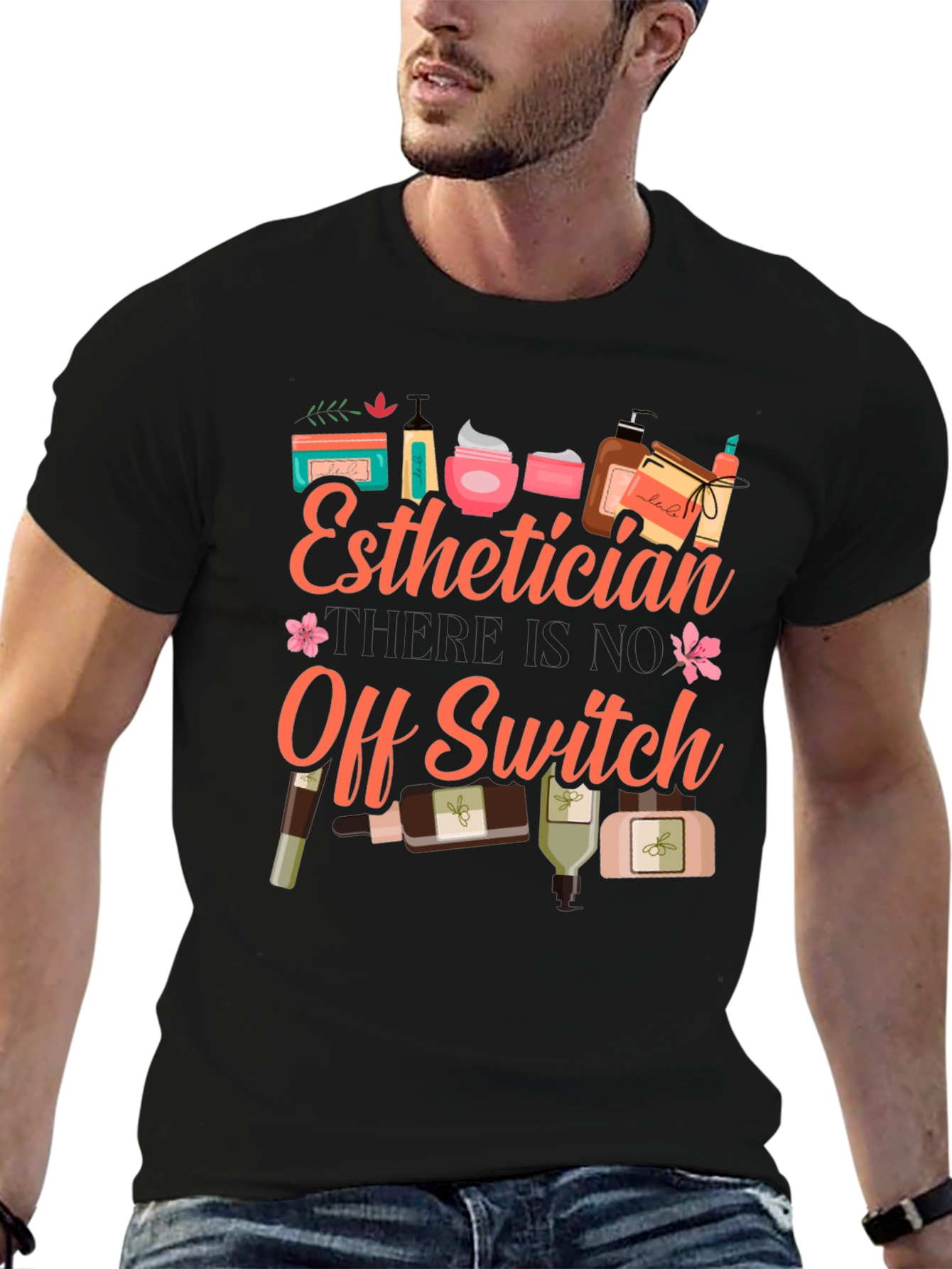 Esthetician T-Shirt: No Off Switch Beauty Pro Tee