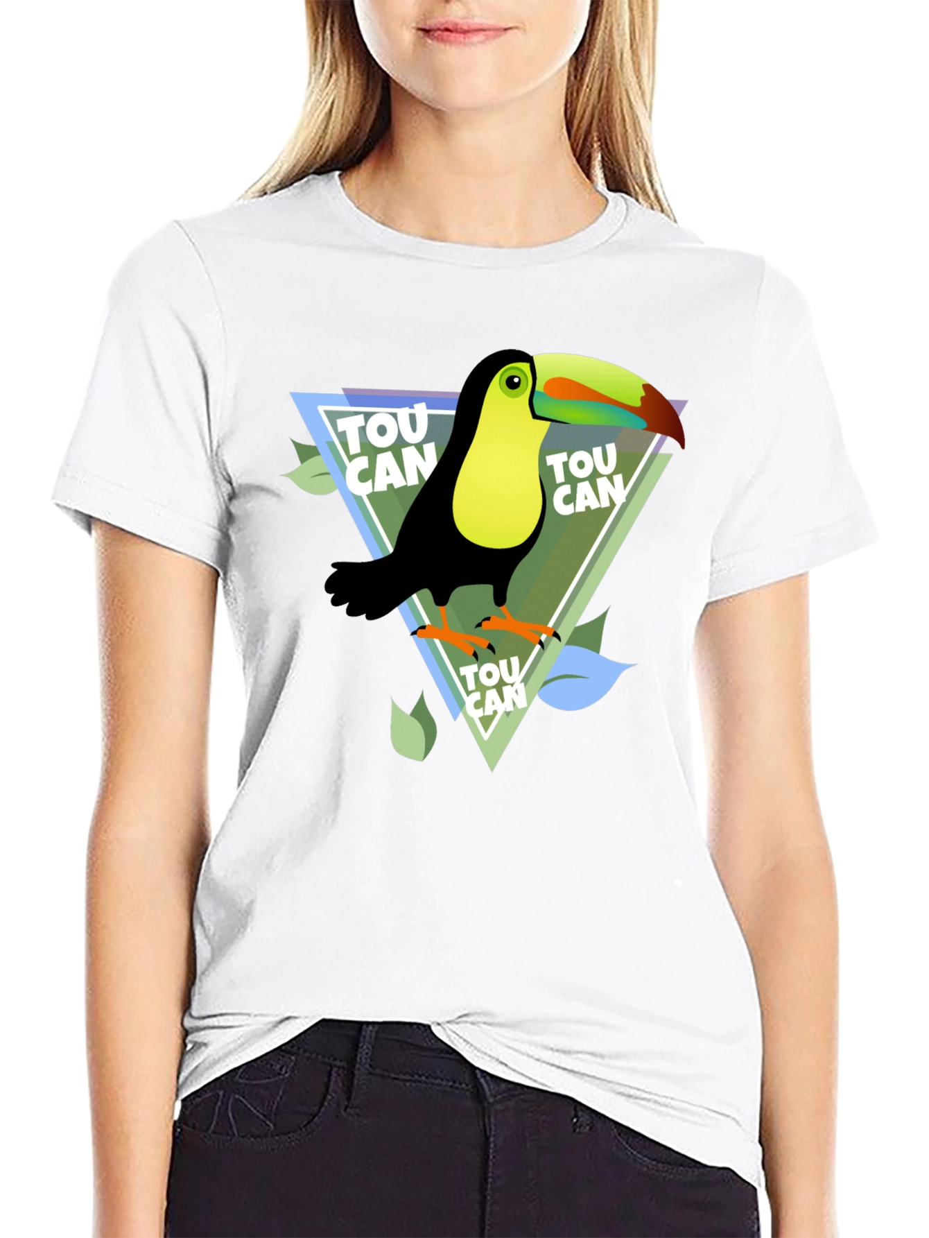 Toucan Graphic Print T-Shirt