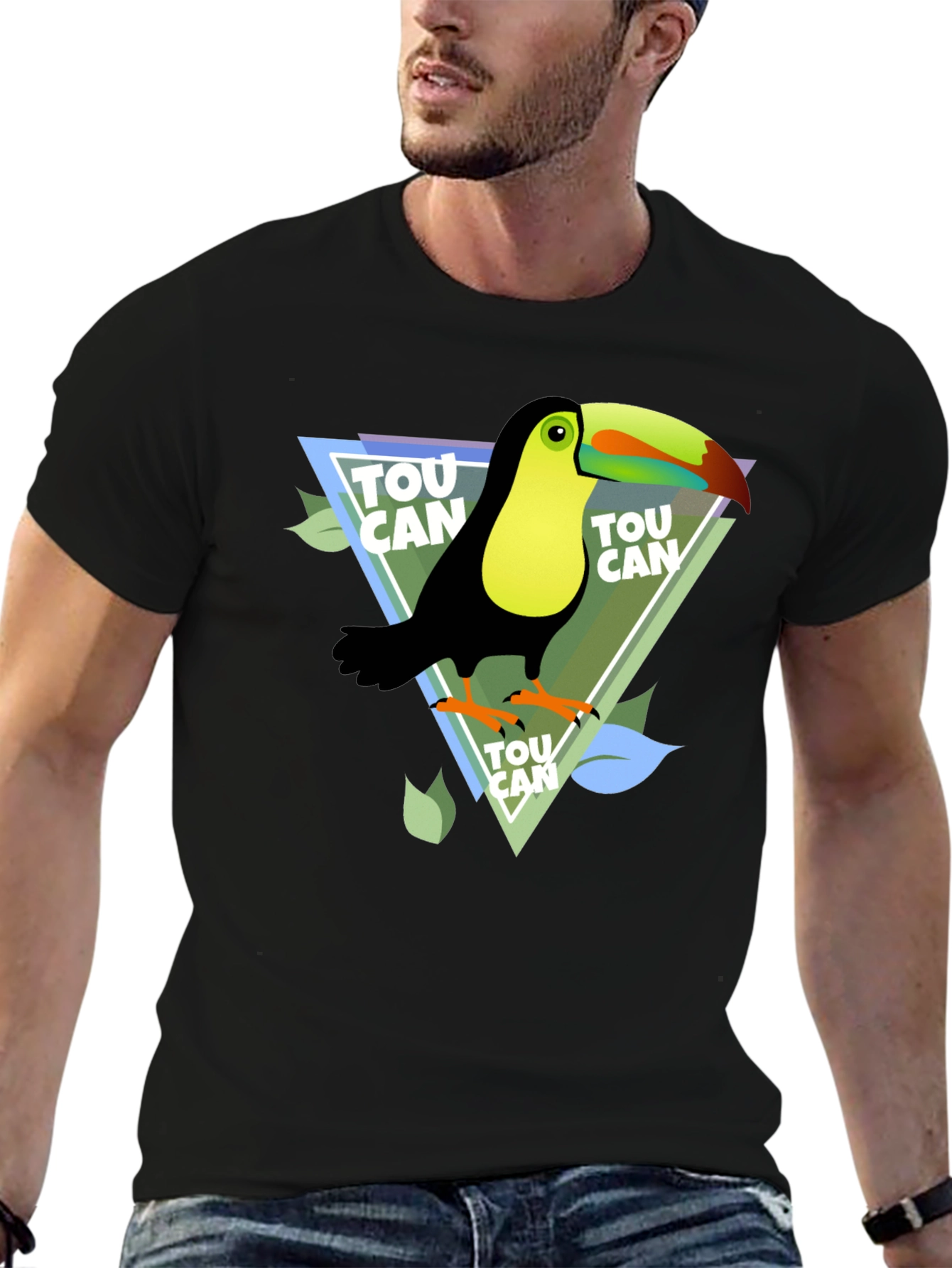 Toucan Graphic Print T-Shirt