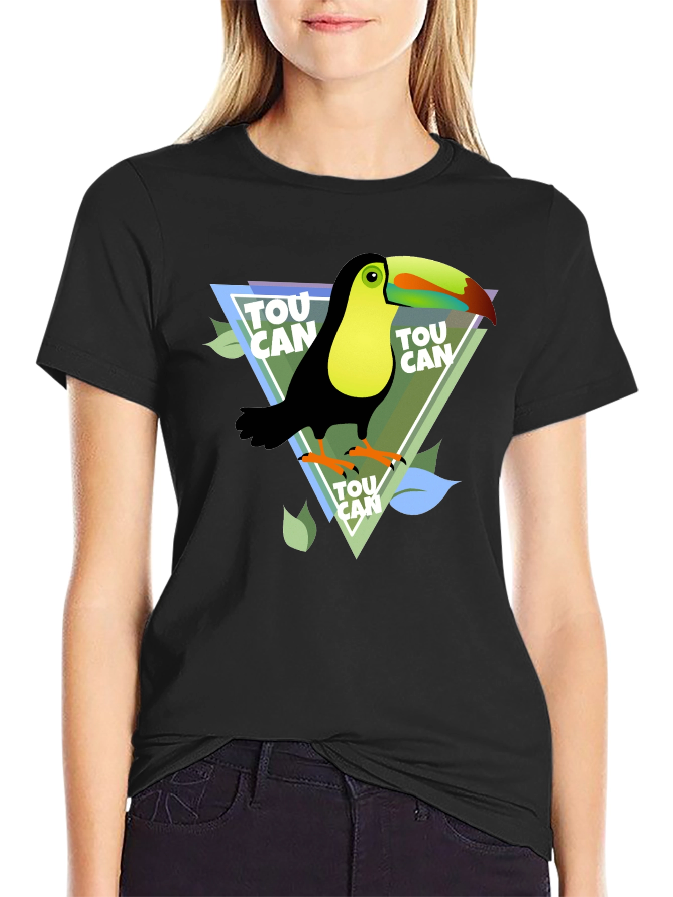 Toucan Graphic Print T-Shirt
