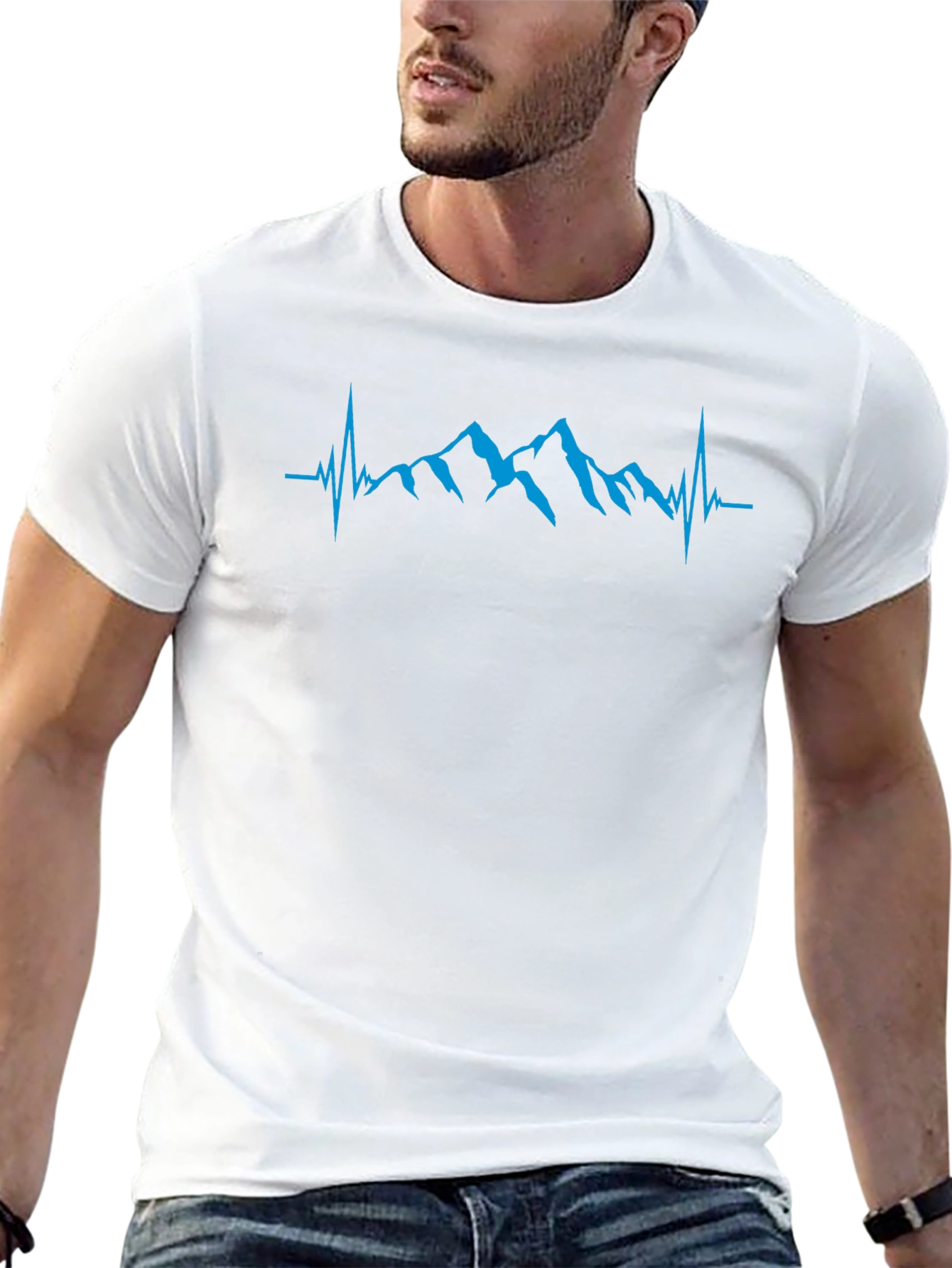 Mountain Heartbeat T-Shirt - Adventure Ready!