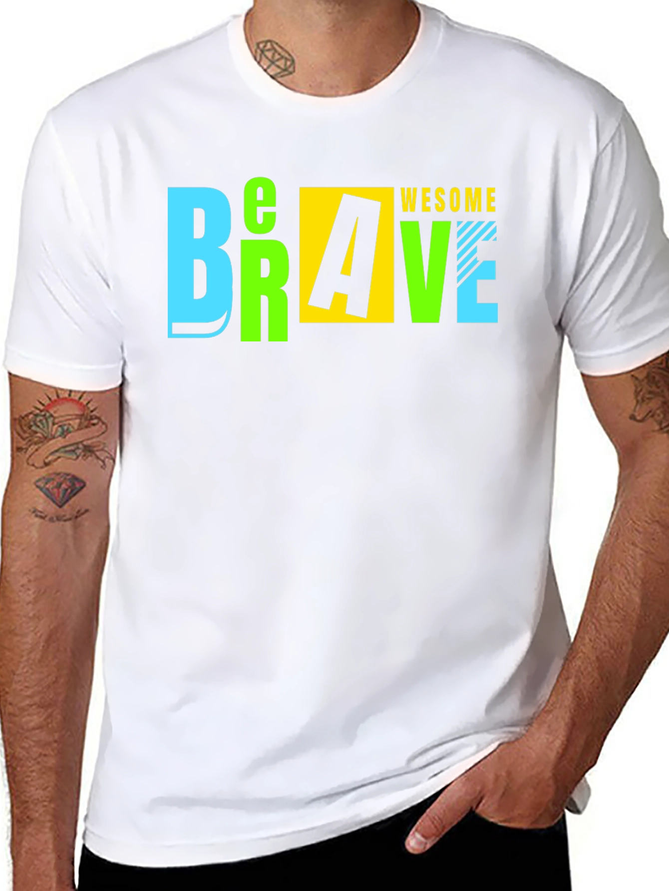 Be Brave Be Awesome T-Shirt