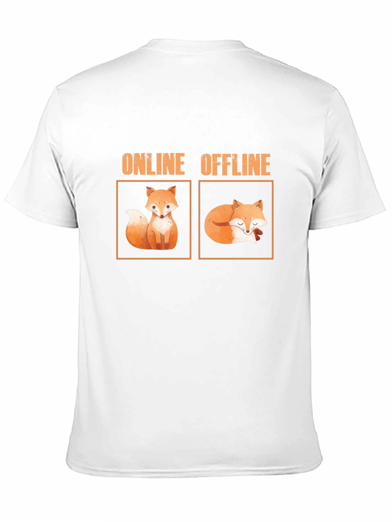 Online Offline Fox Graphic Tee