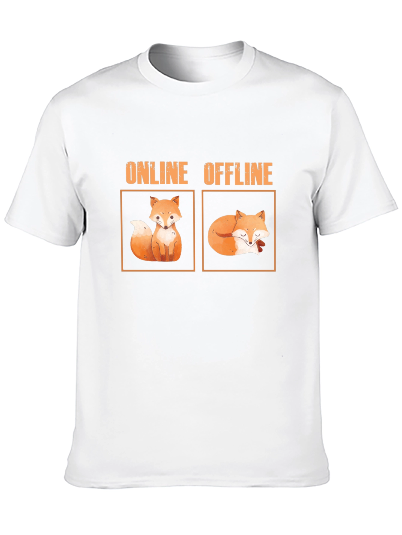 Online Offline Fox Graphic Tee
