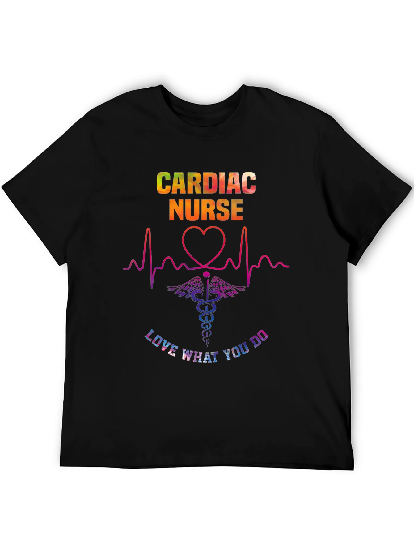 Cardiac Nurse Graphic Tee - Love What You Do!